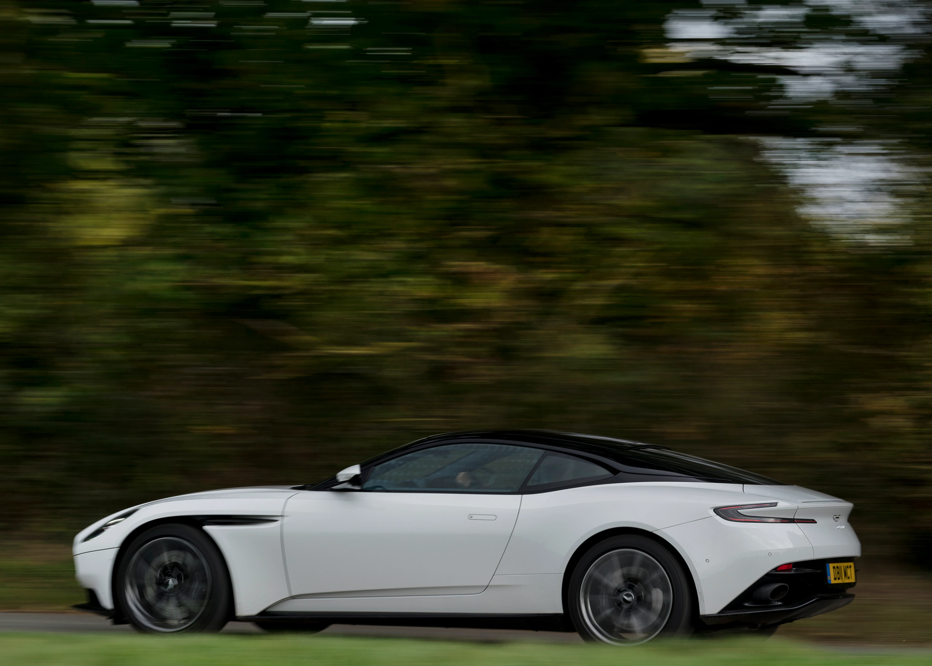 Aston Martin DB11 — Side Profile (Left)