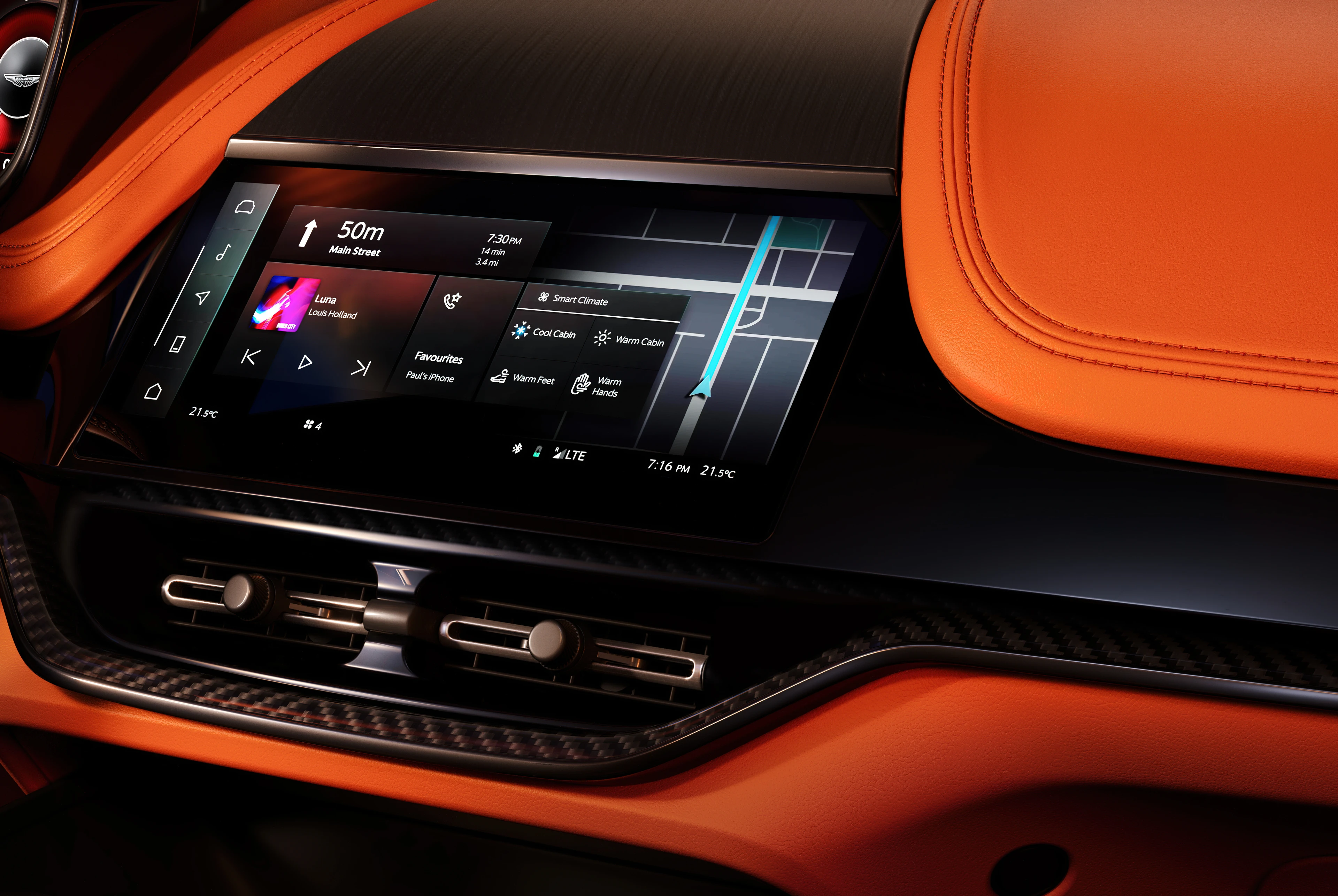 Dashboard and Touchscreen