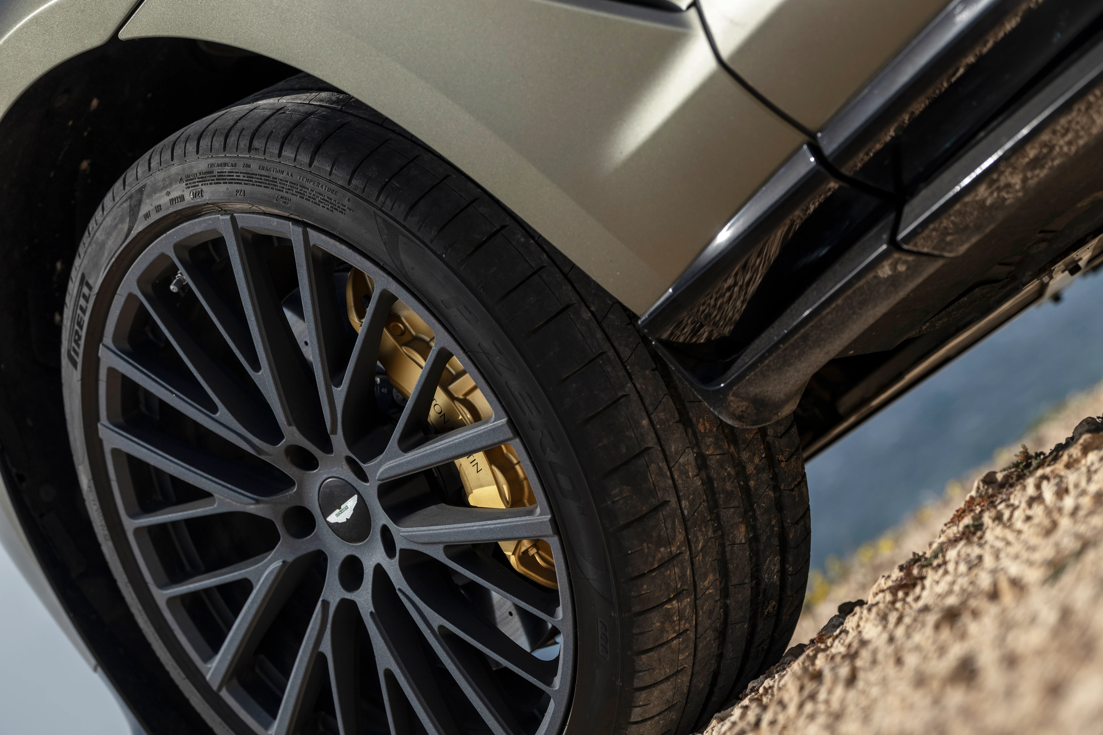 23-inch Wheel and Brake Caliper