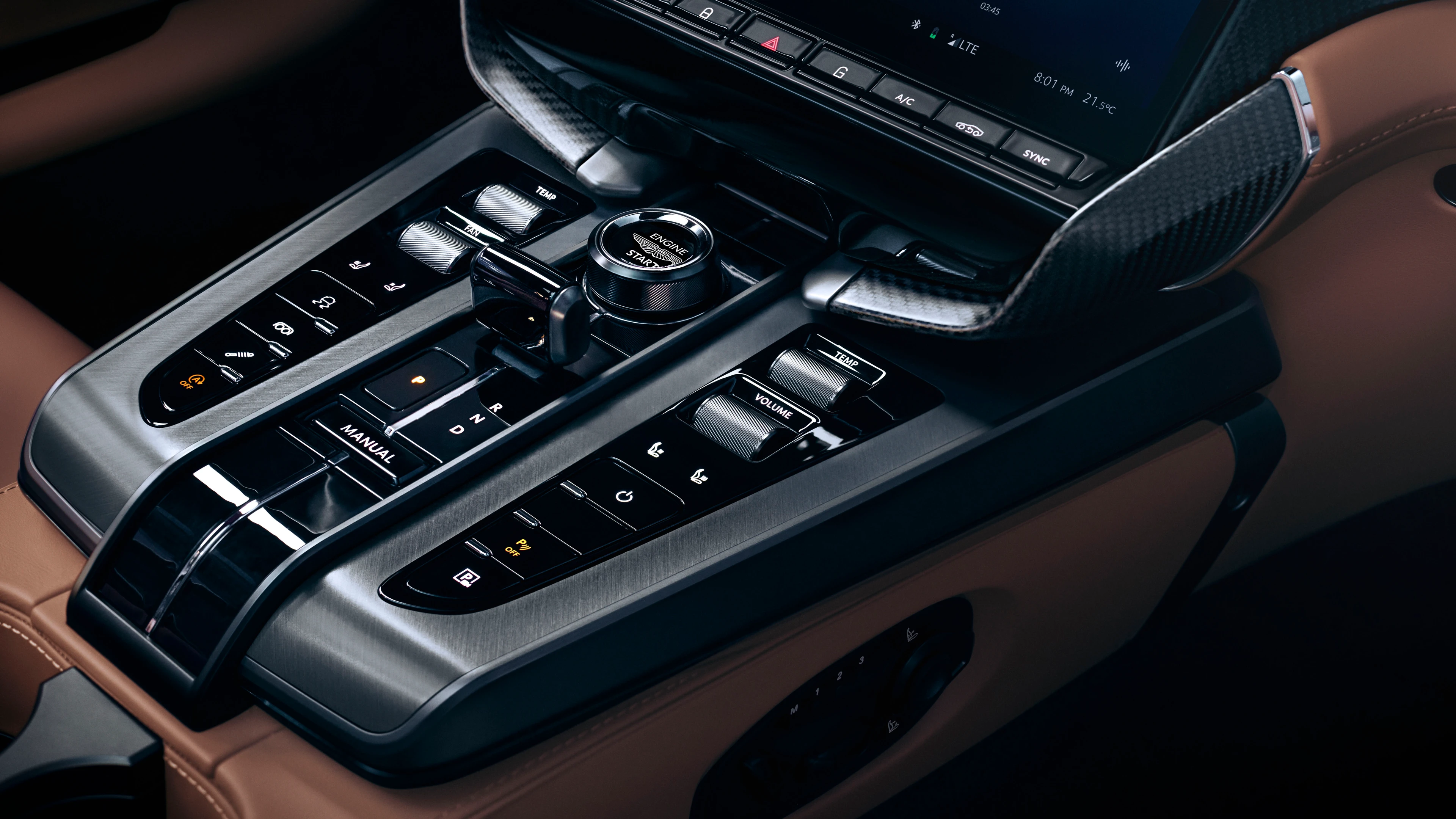 Centre Console Controls