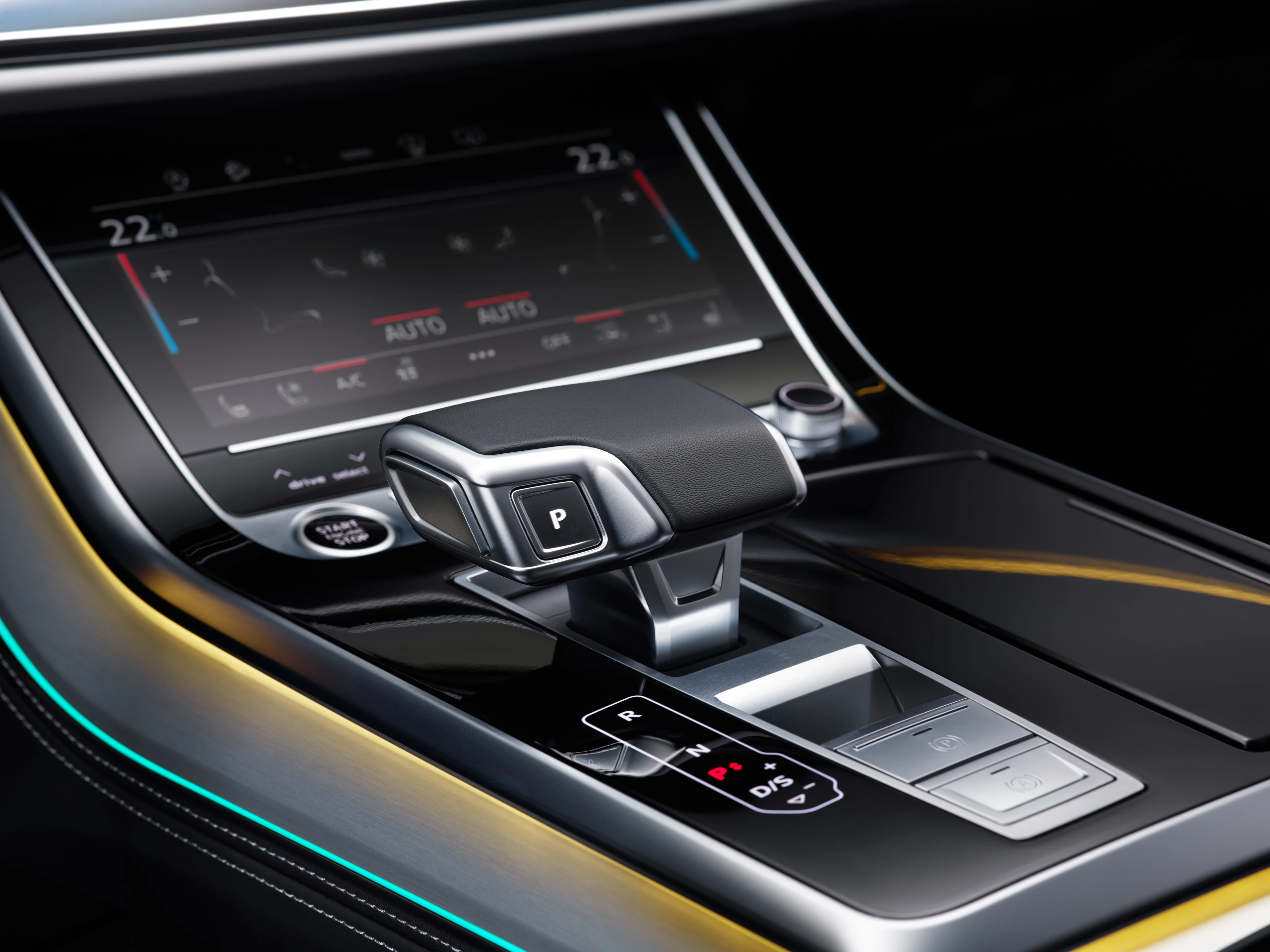 MMI Touch and Gear Selector