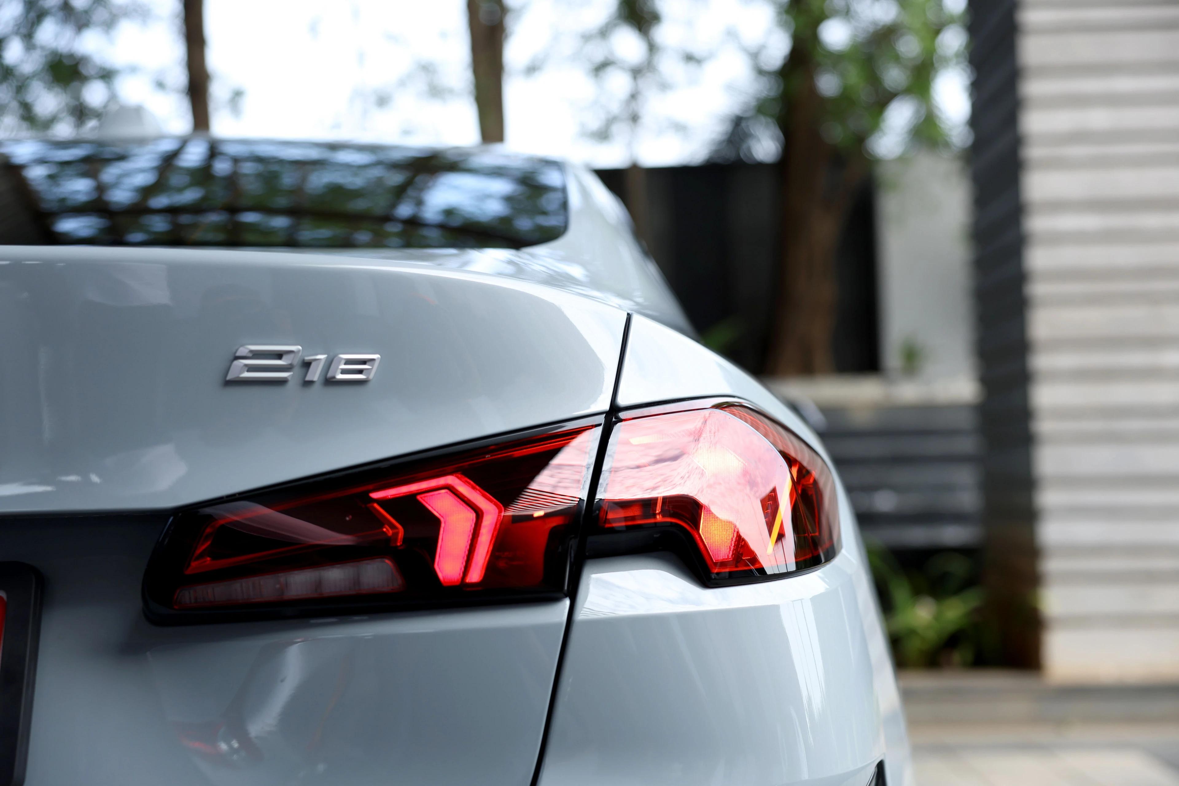 Tail Lamp and 218 Badge