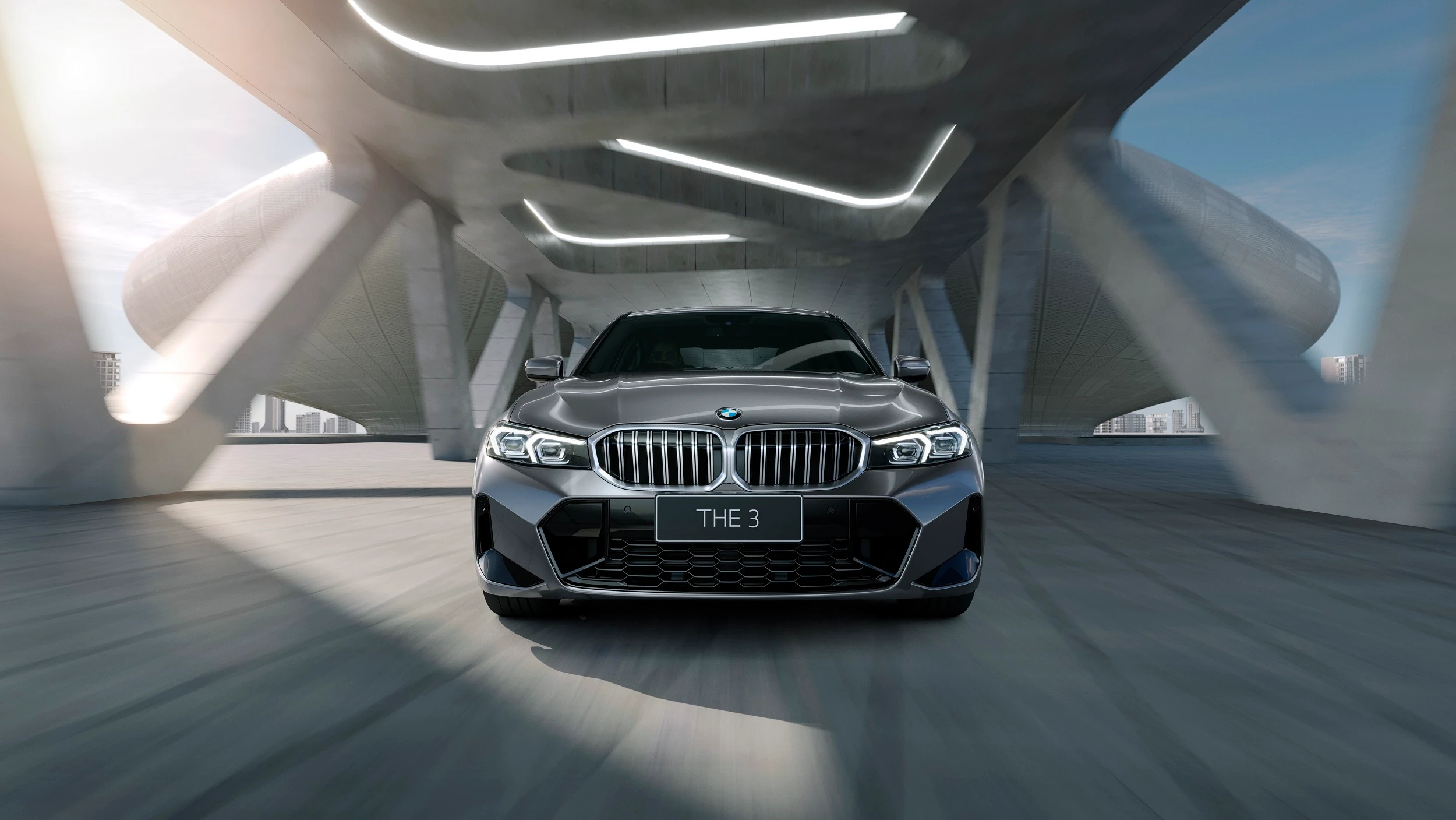 BMW 3 Series LWB — Front View