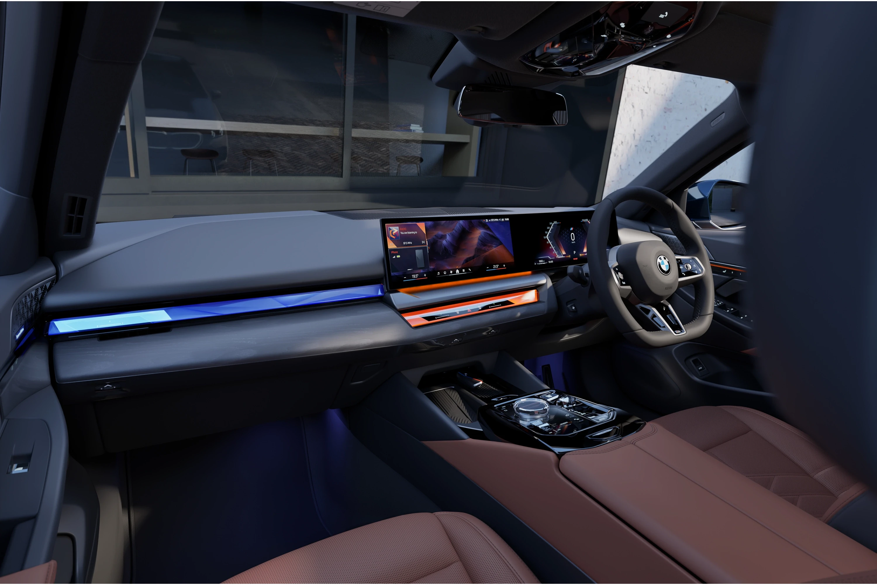 Interaction Bar and Ambient Lighting