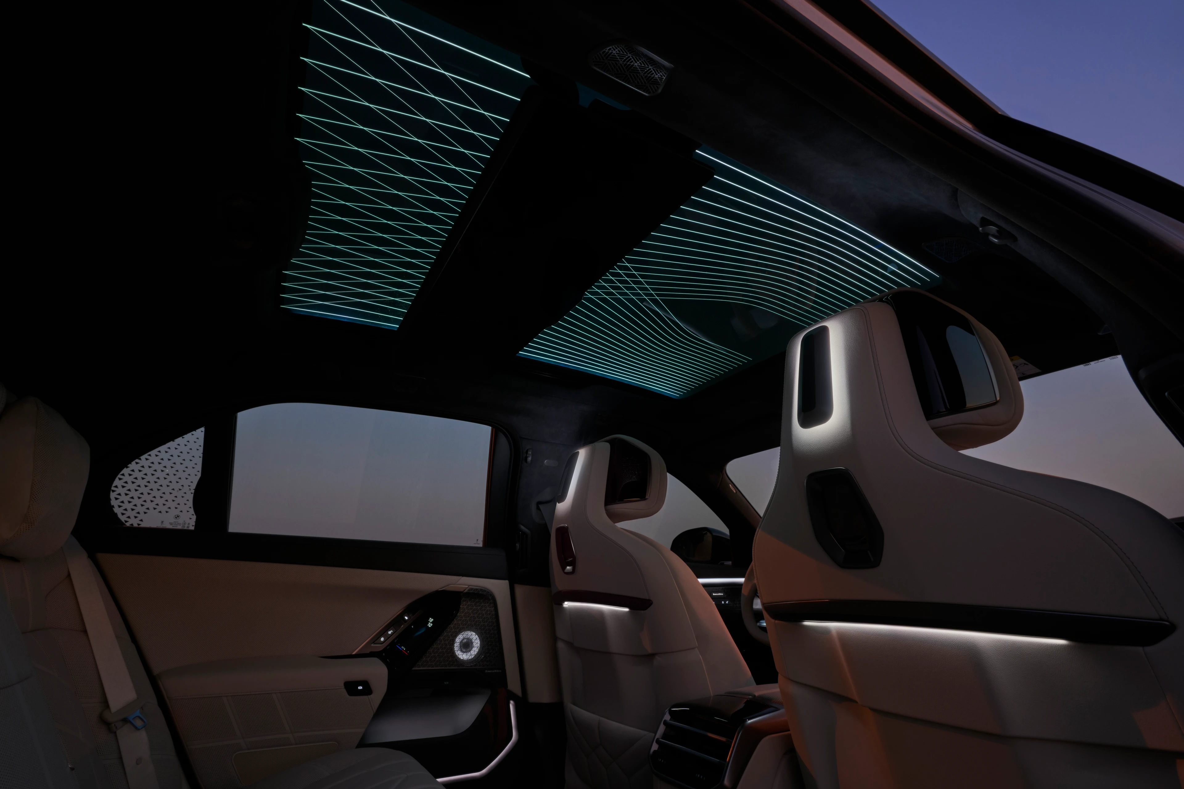 Rear Cabin with Ambient Lighting
