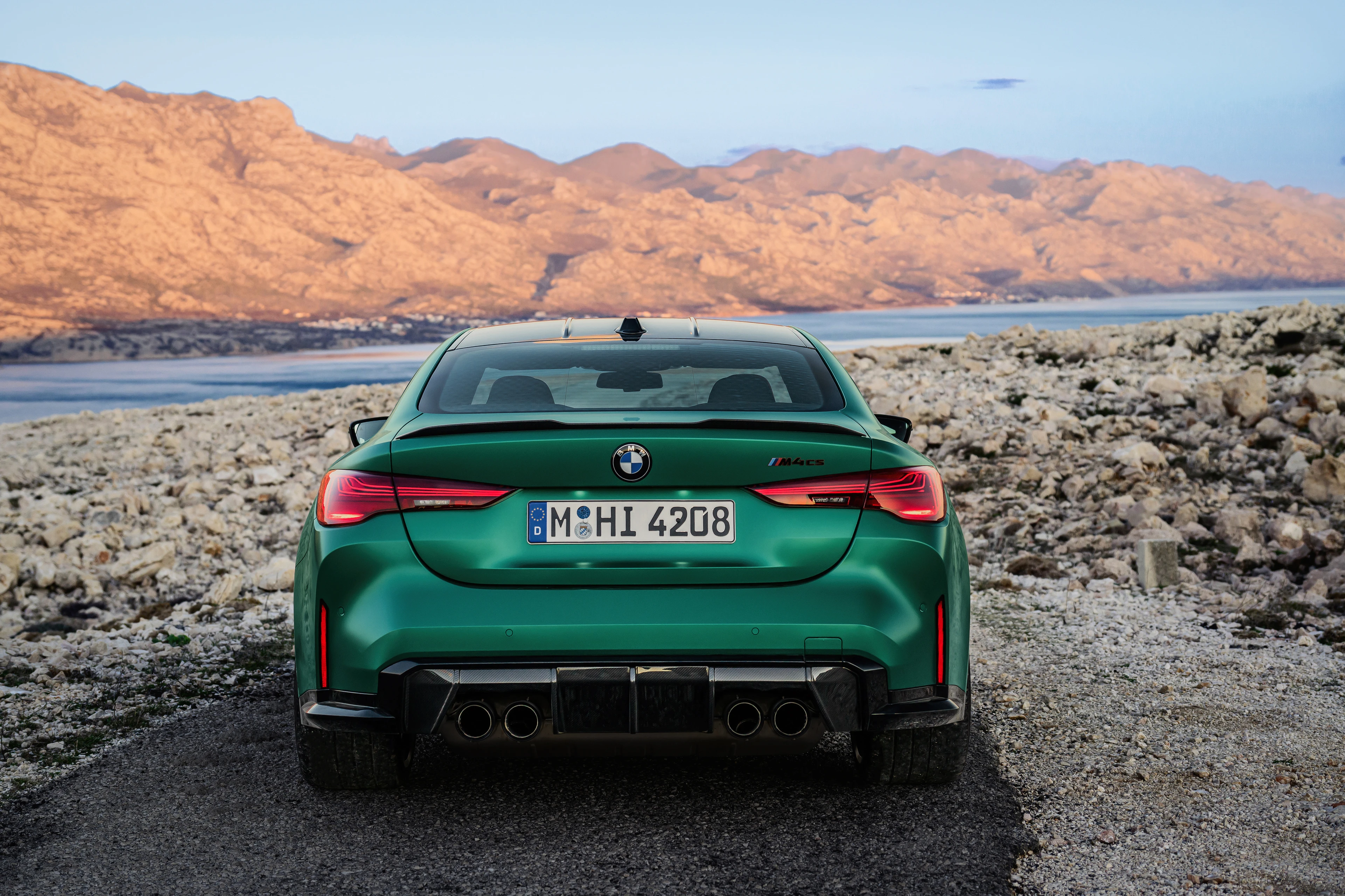 M4 CS Rear View