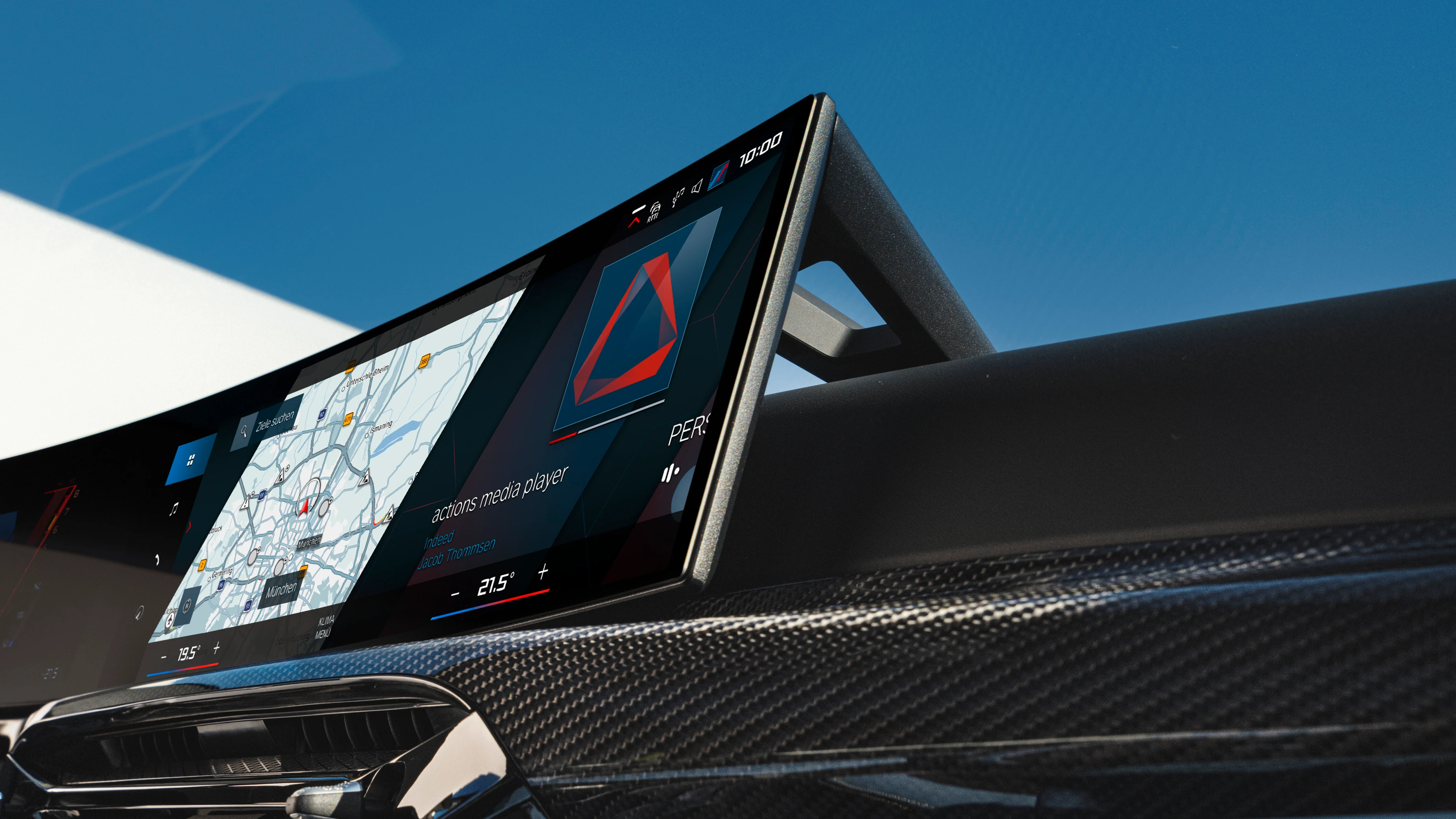 BMW Curved Display