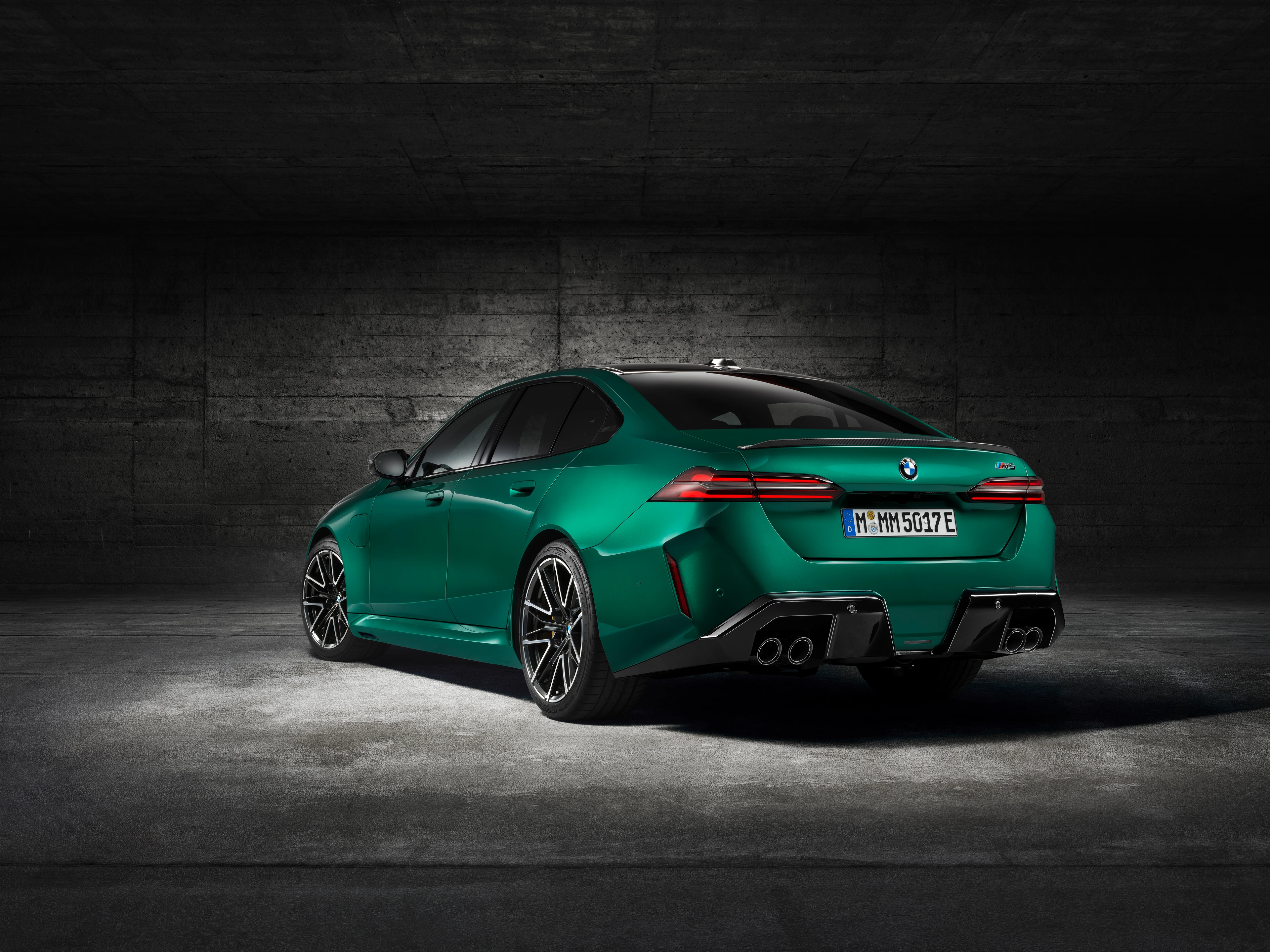 Rear Left Three-Quarter View