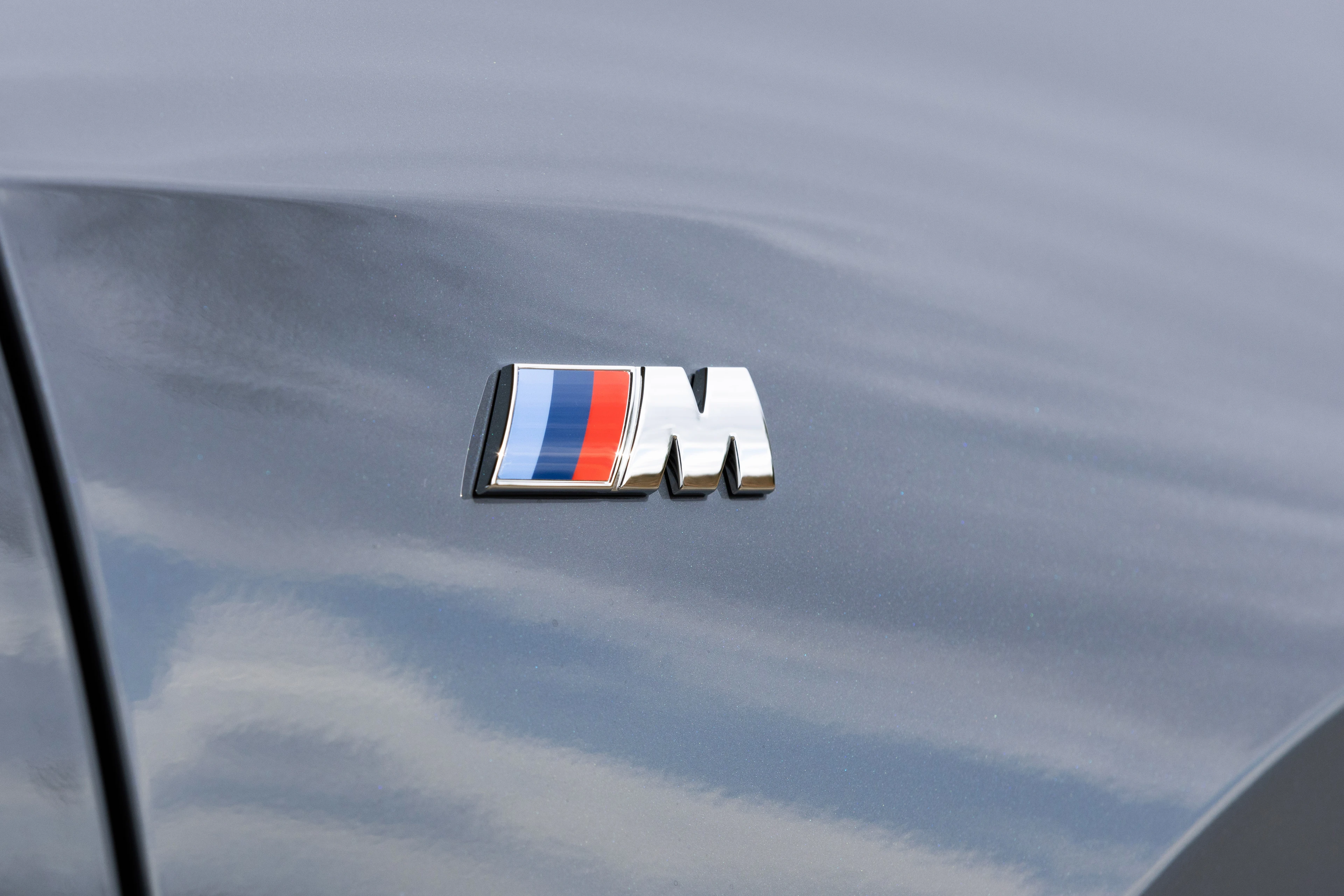 M Badge on the Front Wing