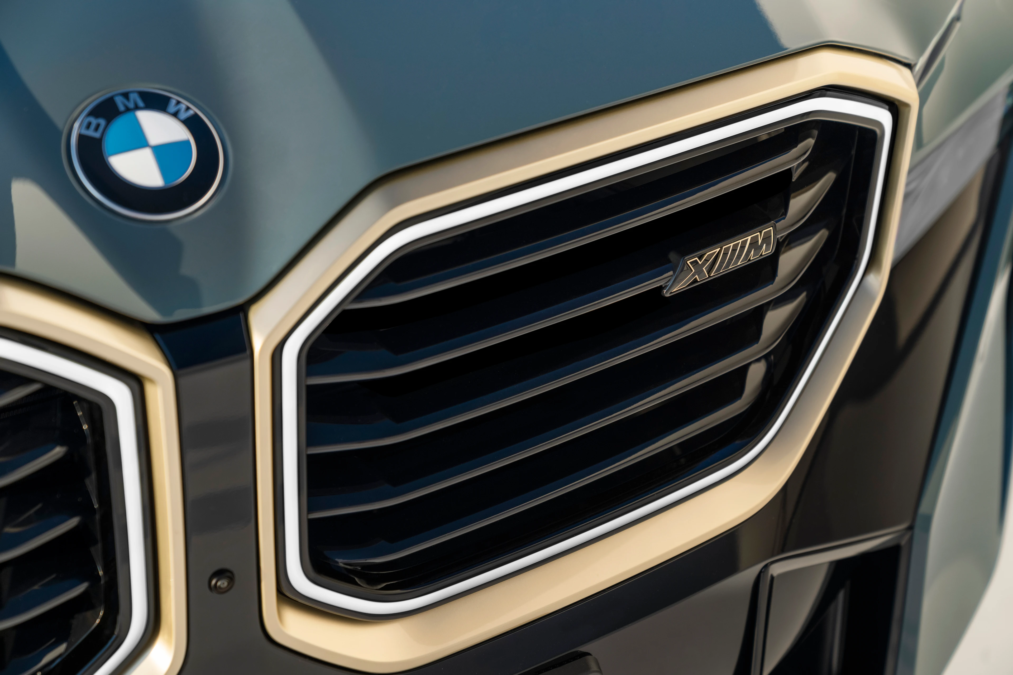 Illuminated Kidney Grille with XM Badge