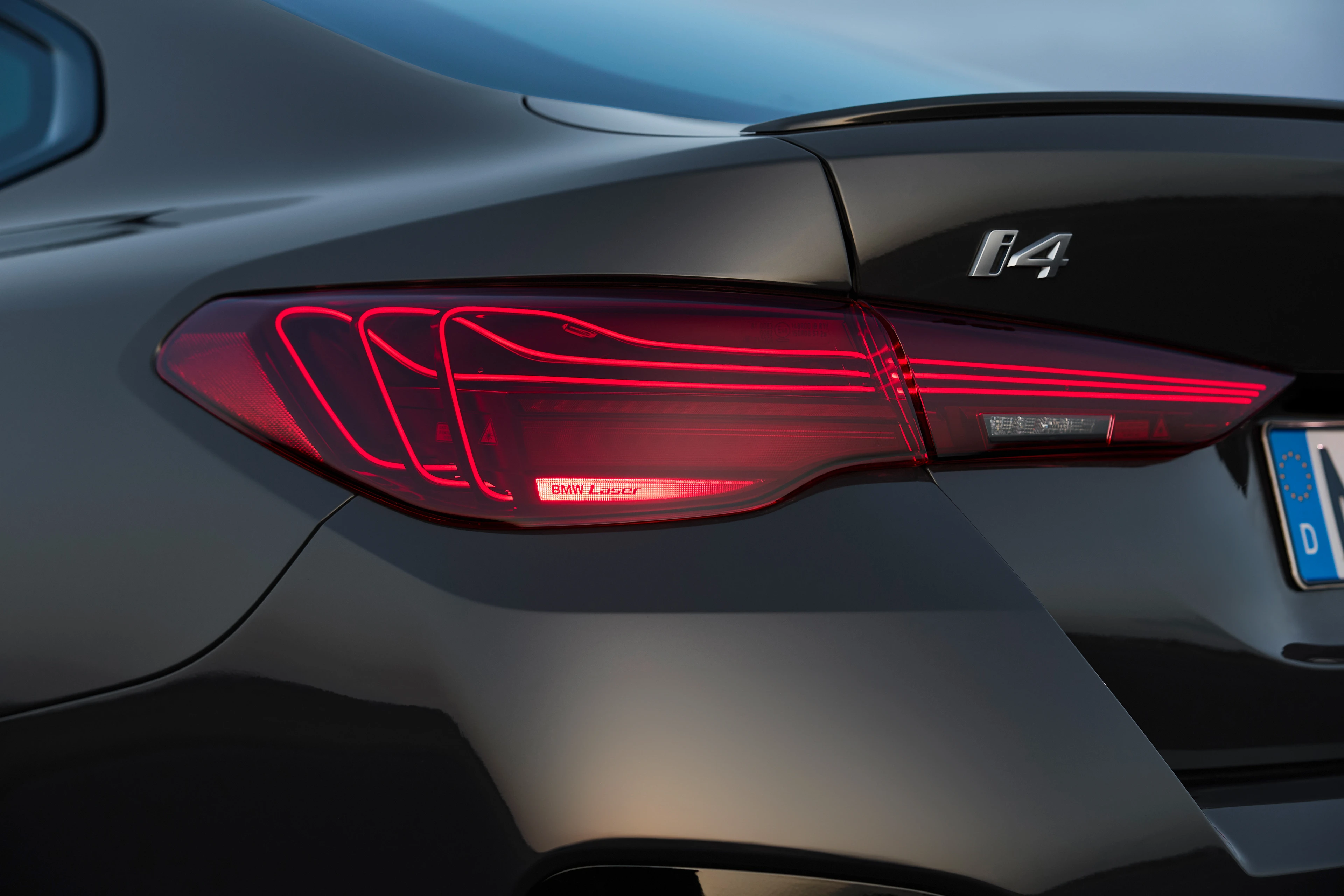 Tail Lamp and i4 Badge