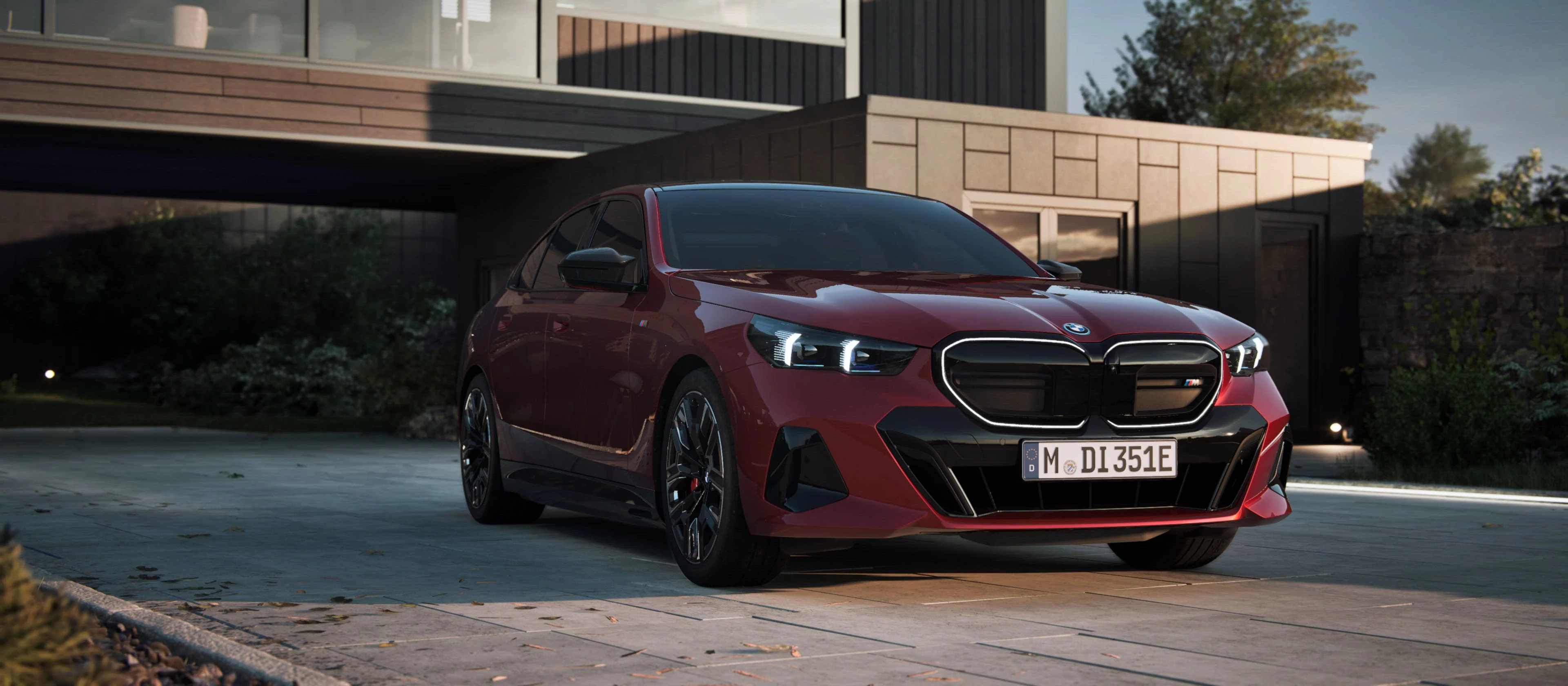 Front Right Three-Quarter View (Night)