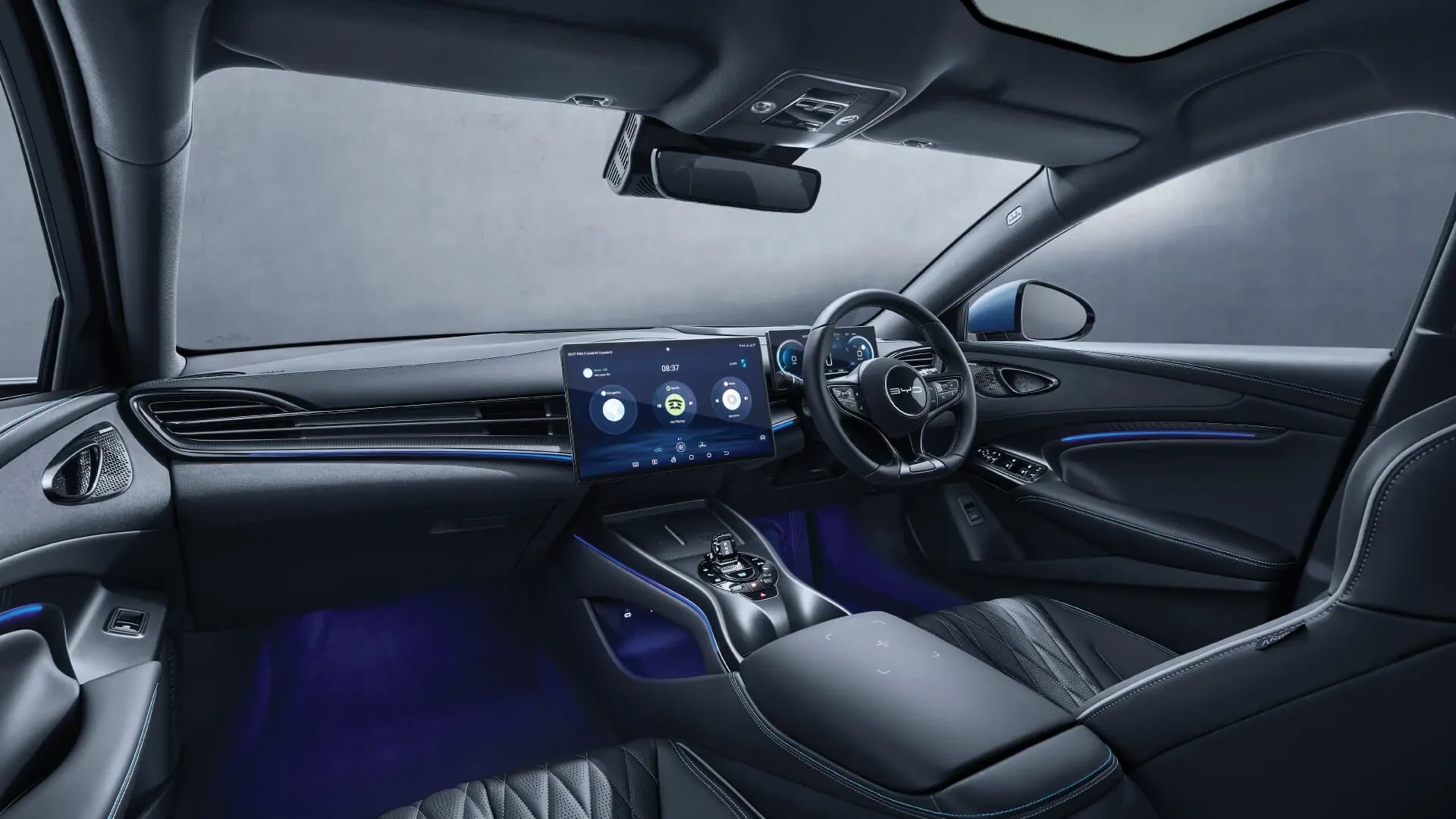 Dashboard and Rotating Touchscreen