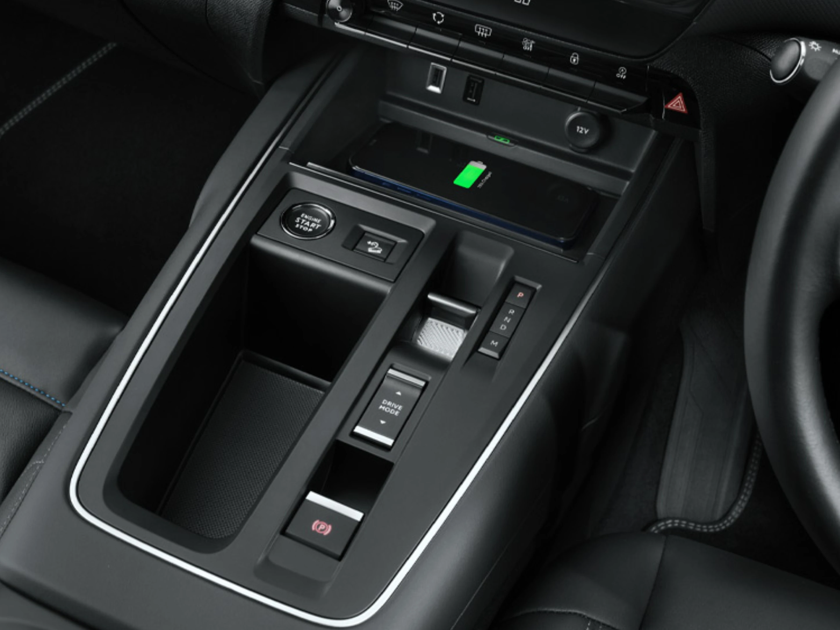 Centre Console And Gear Selector