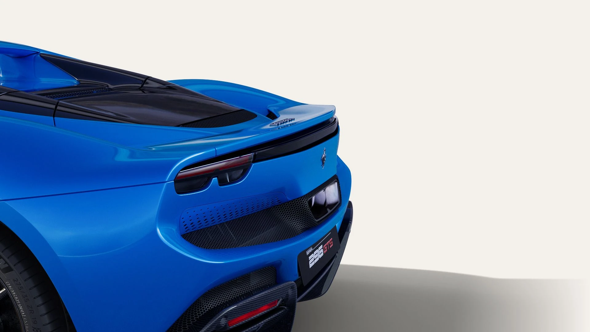 Rear Spoiler and Tail Lamp
