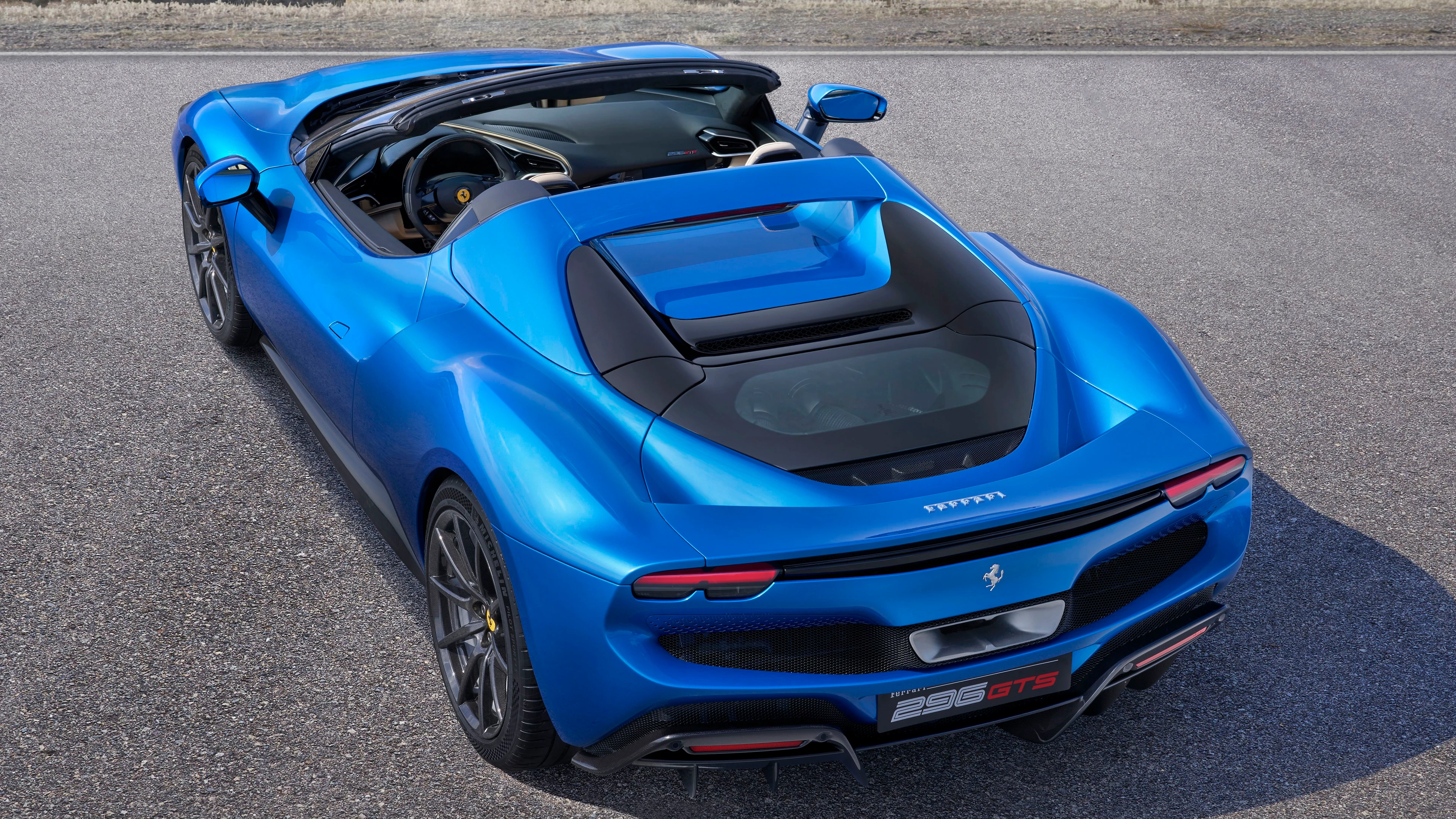 Rear Three-Quarter View from Above (Top Down)