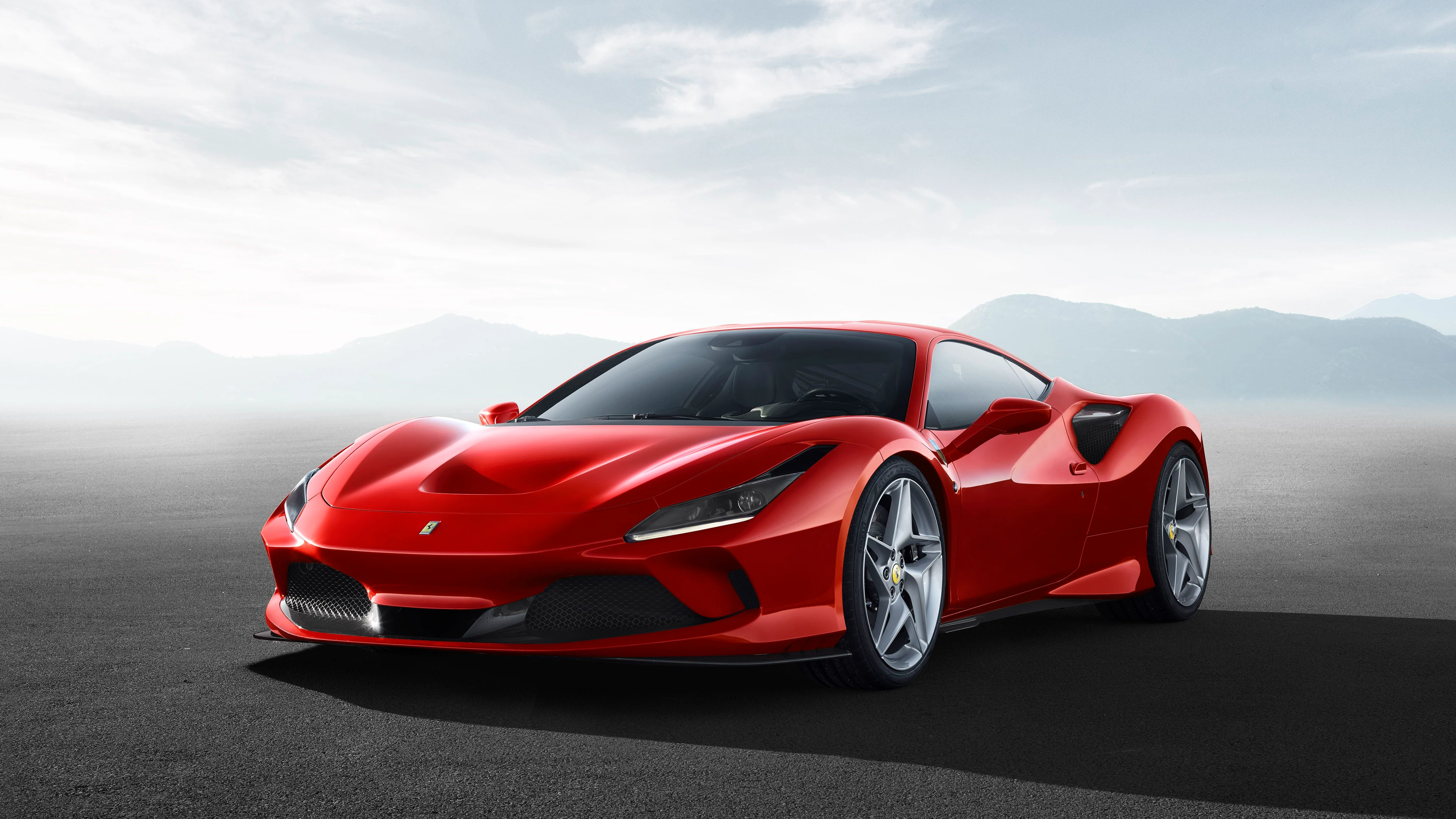 Front Three-Quarter View (Low Angle)