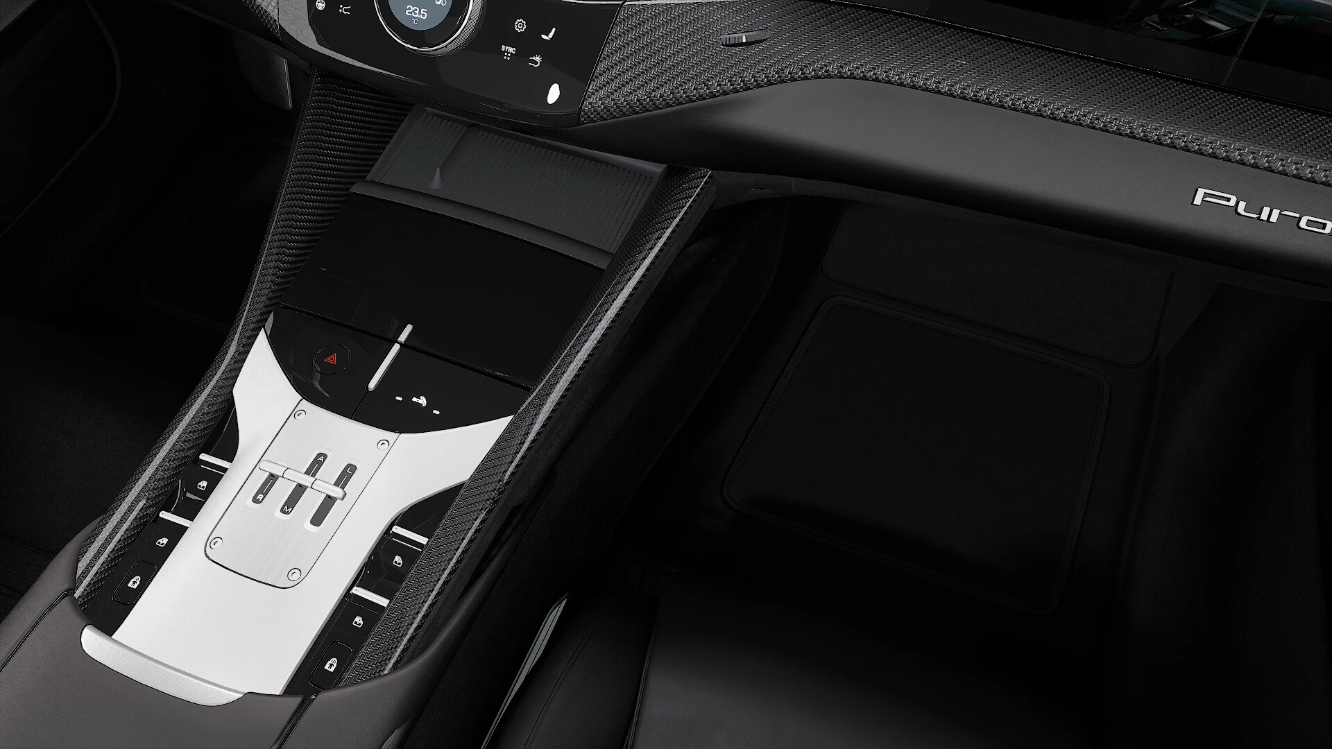 Centre Console and Passenger Side