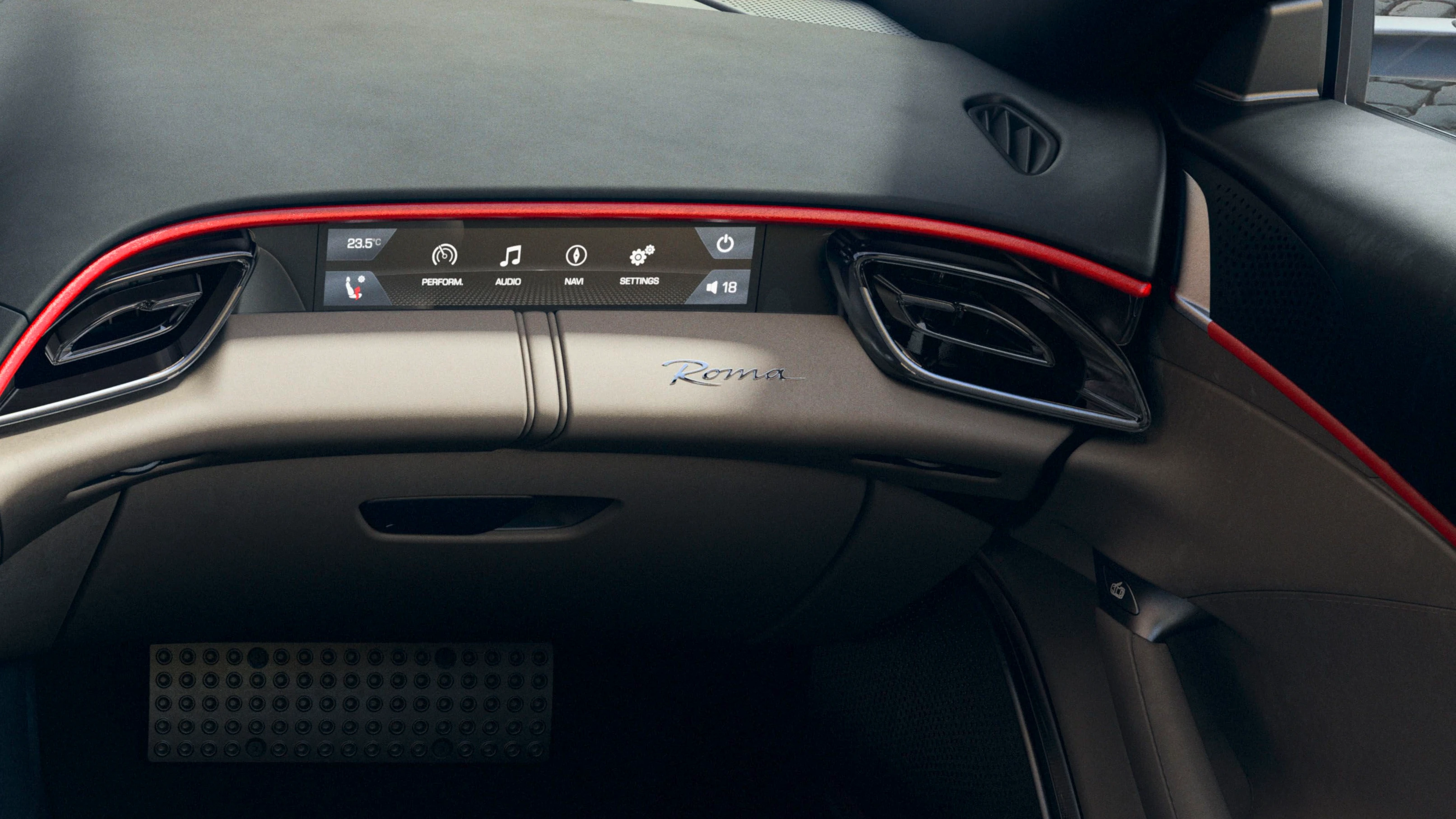 Passenger Side Dashboard and Display