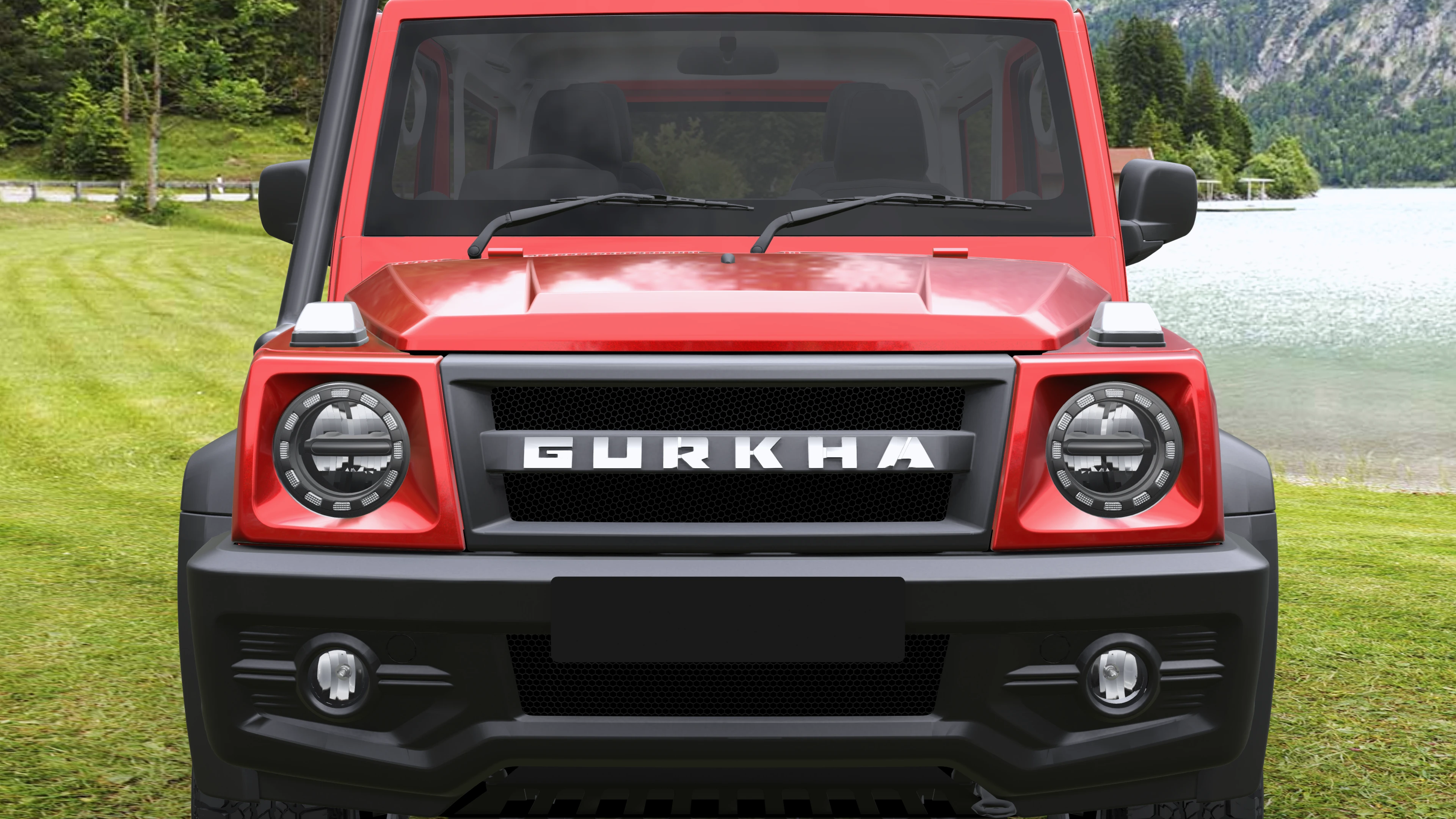 Grille and LED Headlamps