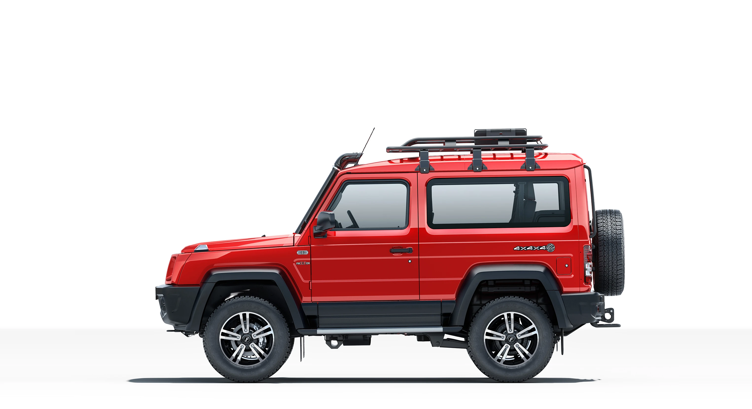 3-Door: Left Side View