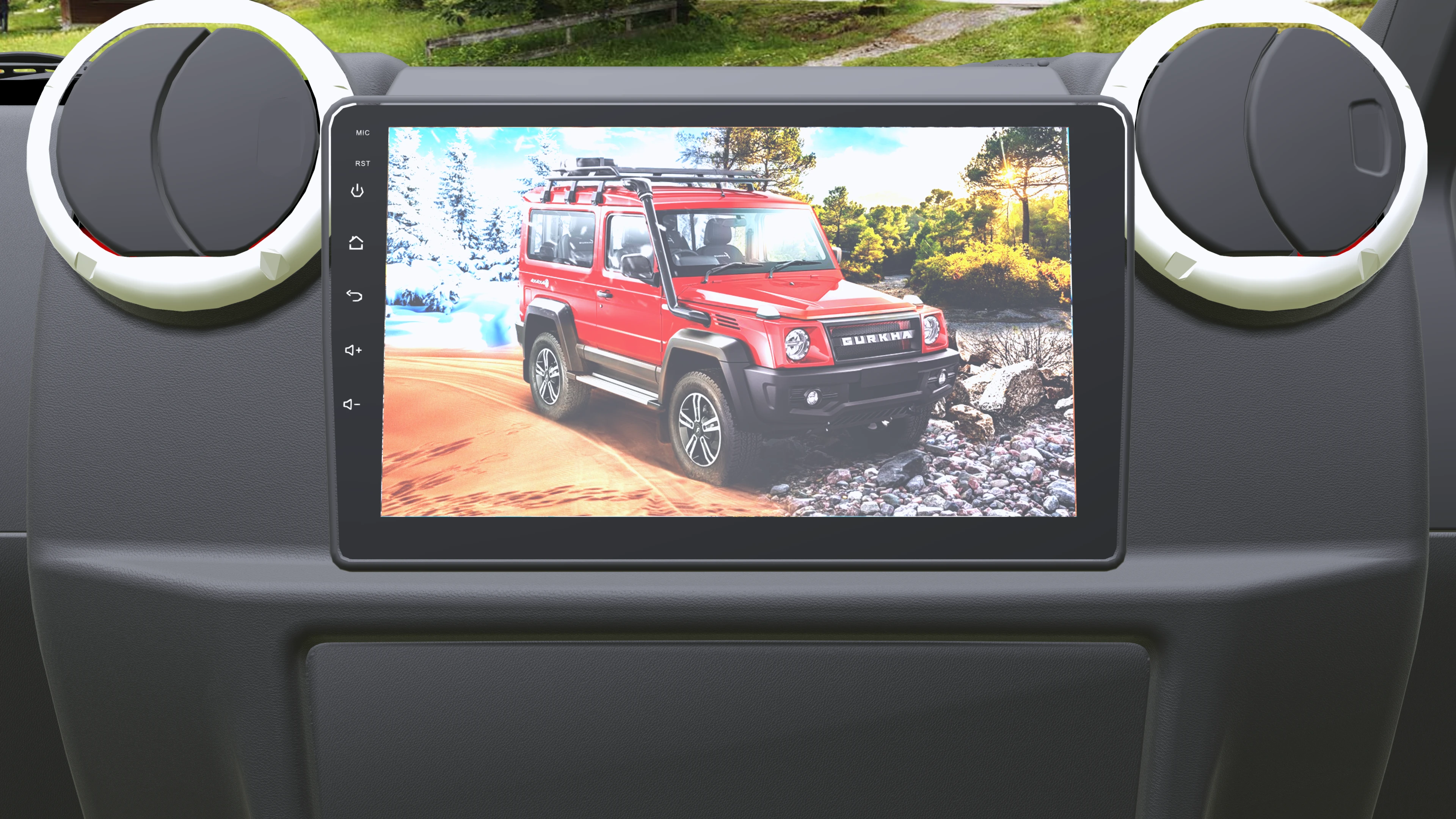 9-inch Touchscreen