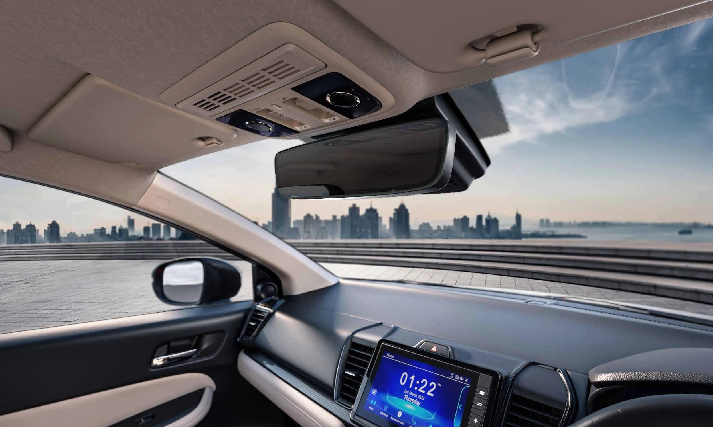 Windscreen and Honda Sensing Camera