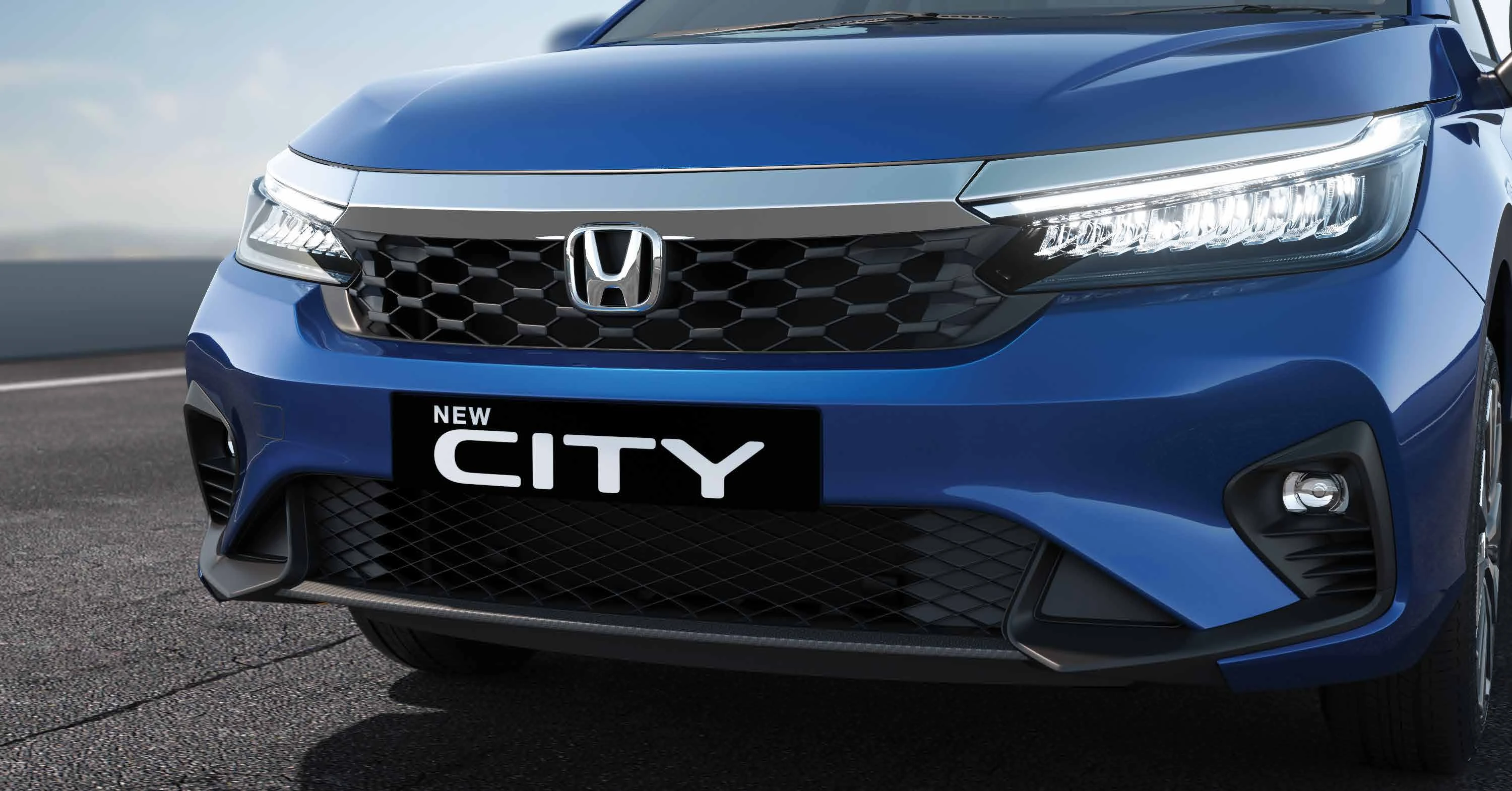 Front Grille and LED Headlamps