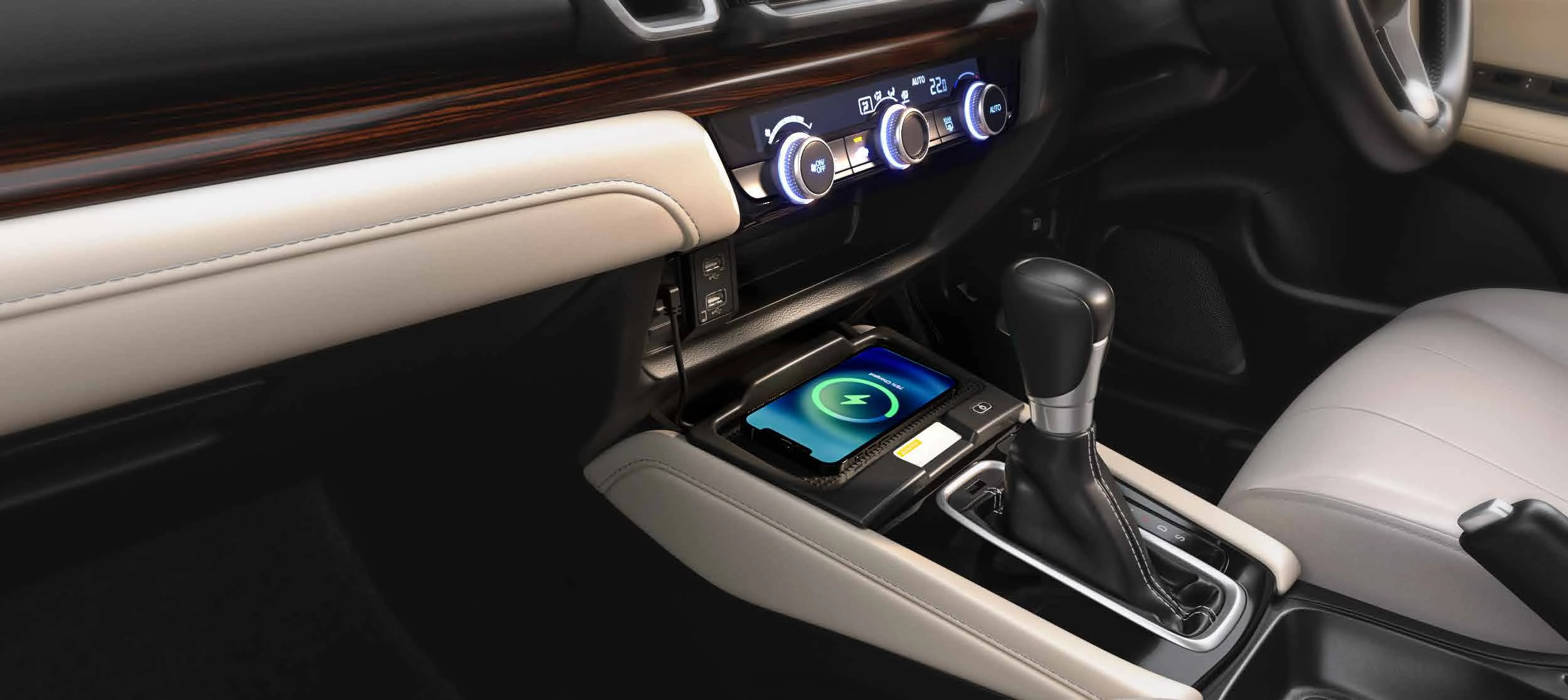 Wireless Charger and Centre Console