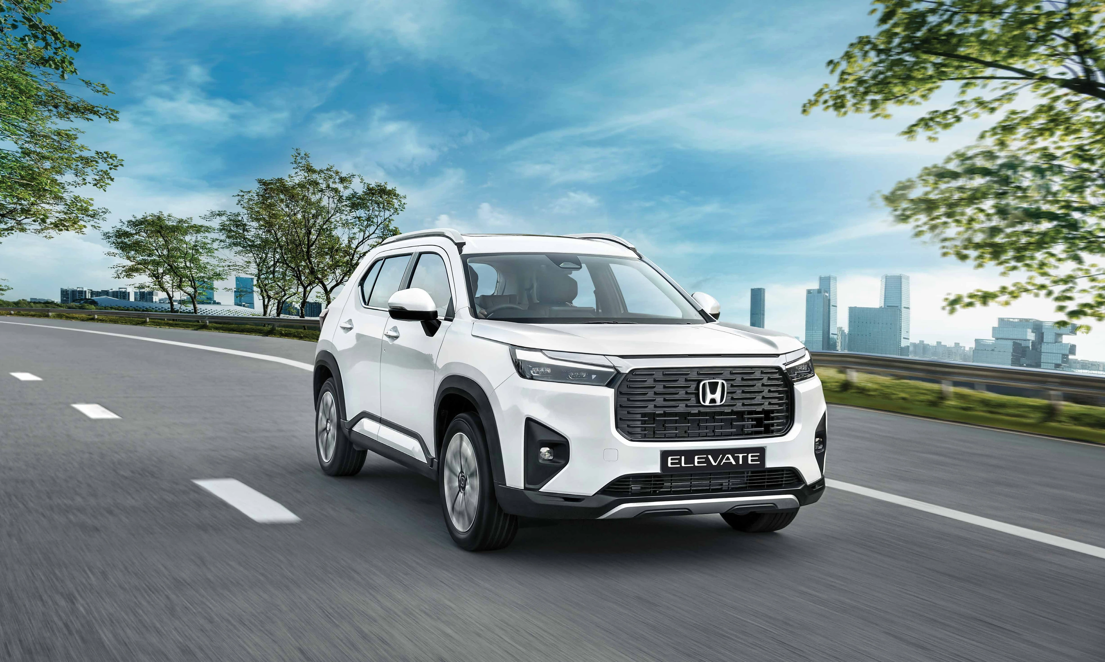 Driving: Front Right Three-Quarter View