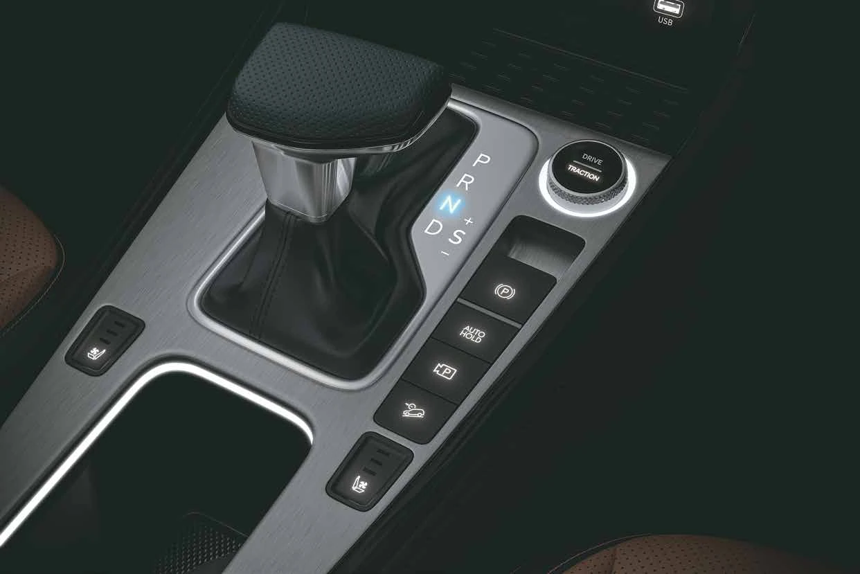 Gear Selector and Drive Mode Dial