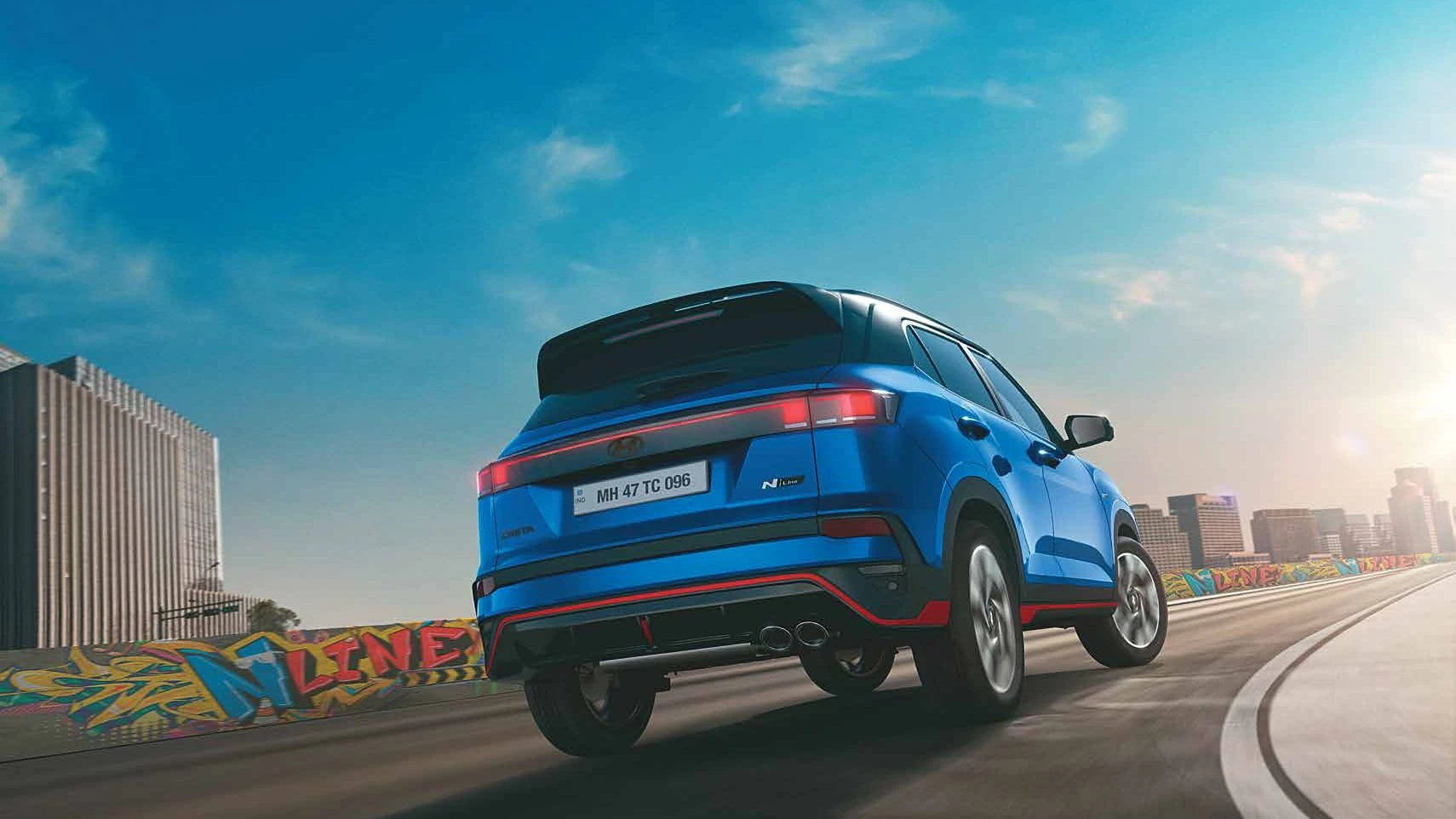 Driving: Rear Three-Quarter