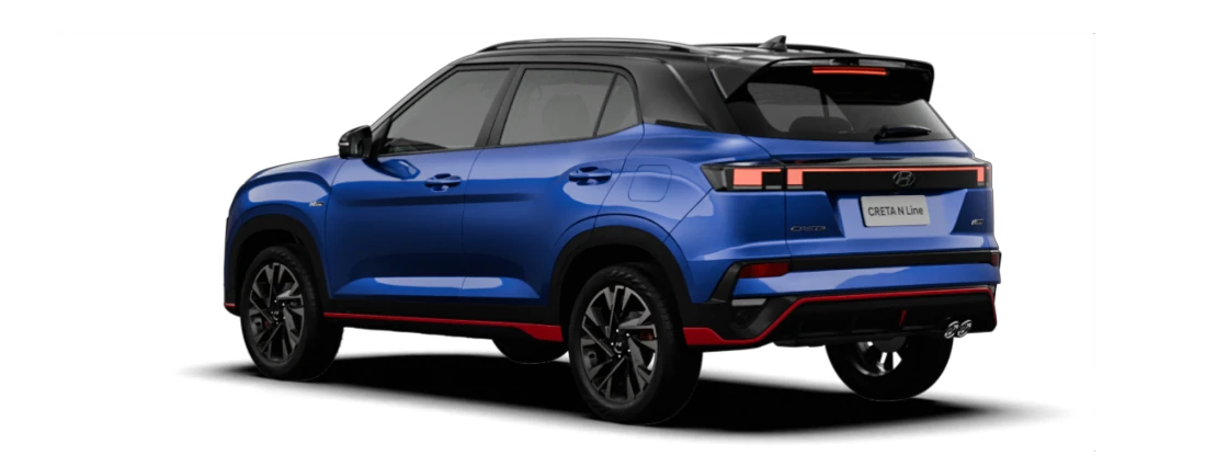 Rear Left Three-Quarter View