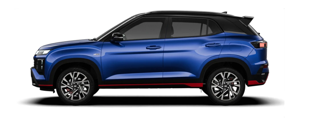 Hyundai Creta N Line — Side Profile (Left)