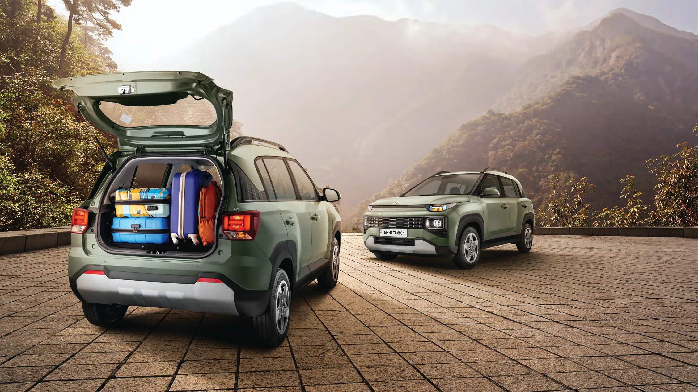 Boot Space with Tailgate Open