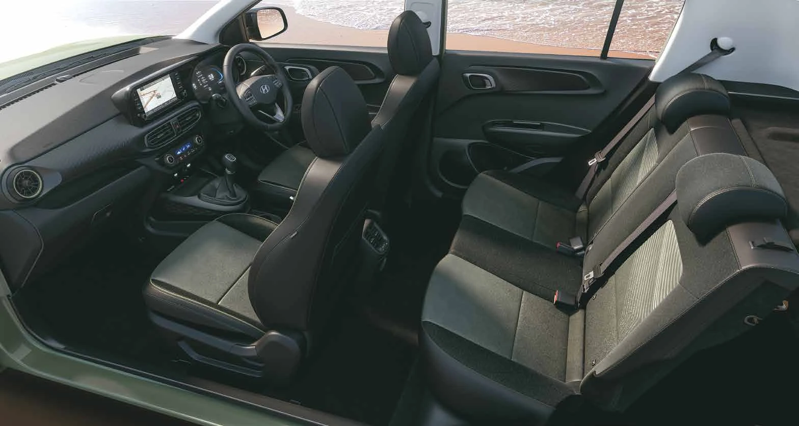 Cabin: Front and Rear Seats