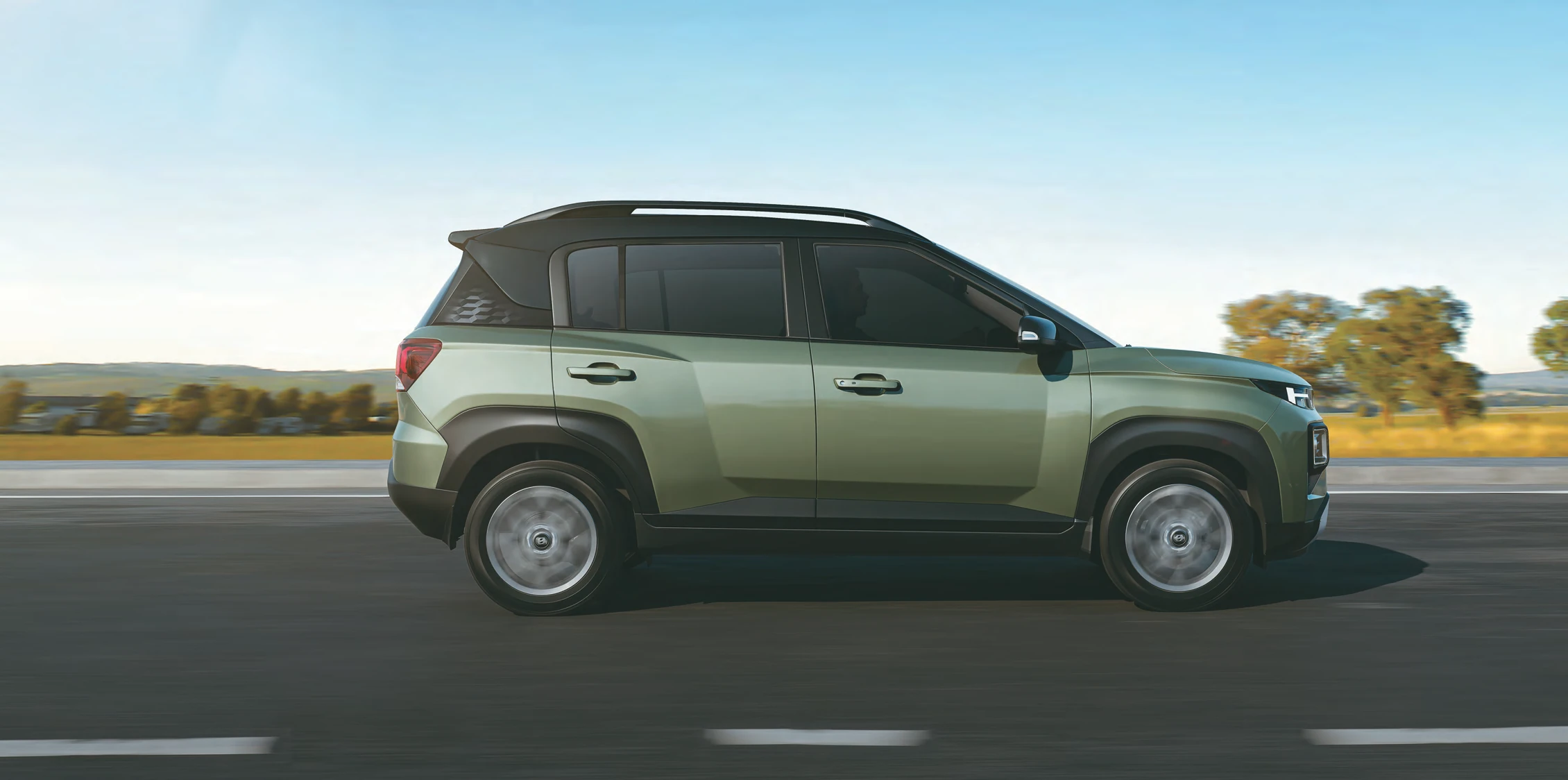 Driving: Side Profile (Highway)