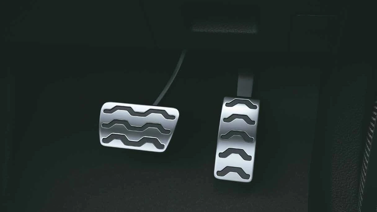 Sporty Metal Pedals