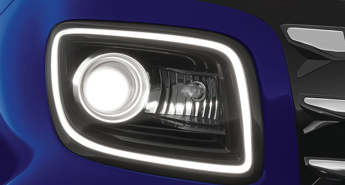 Projector Headlamp and LED DRL