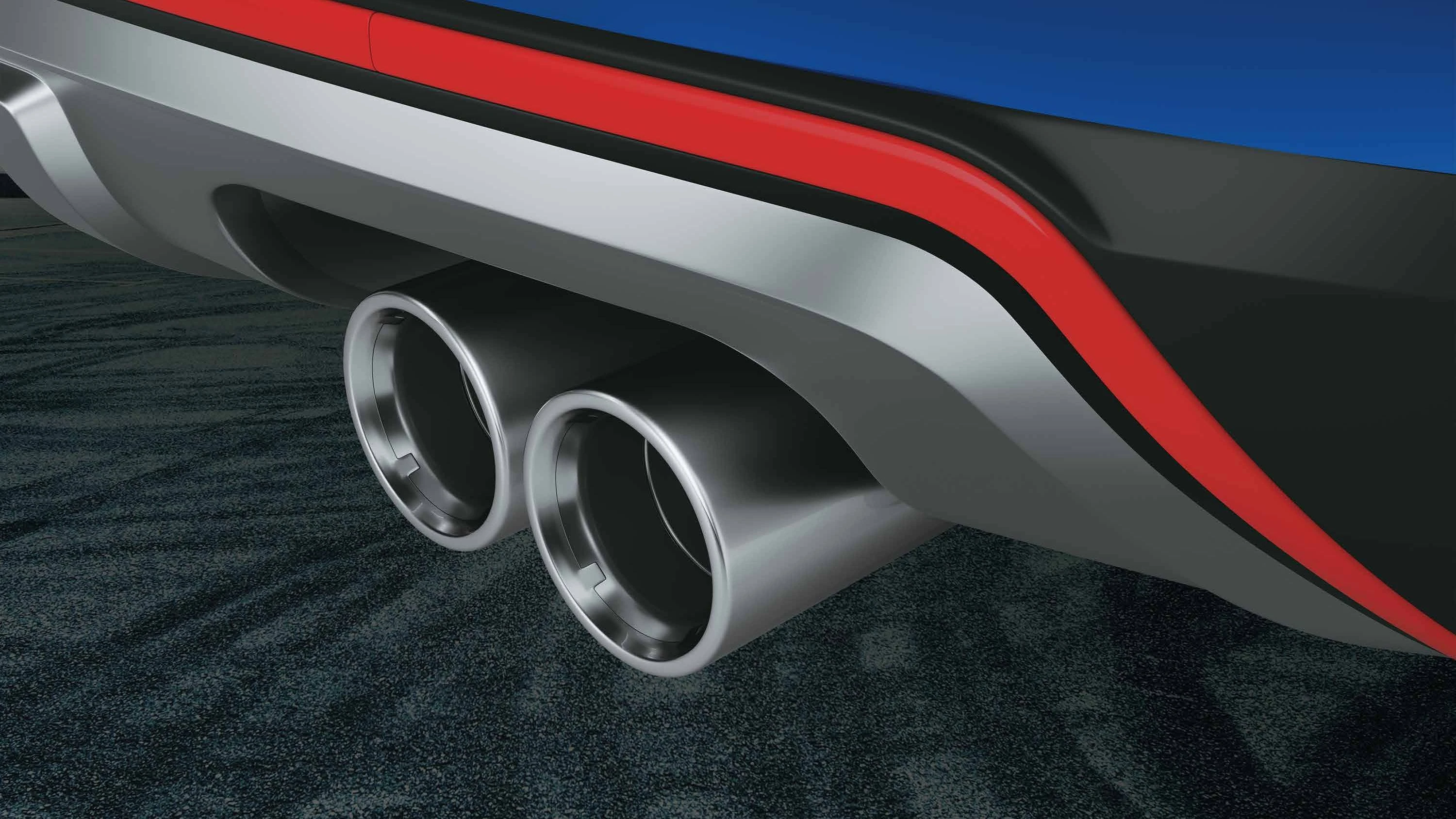 Twin-Tip Exhaust