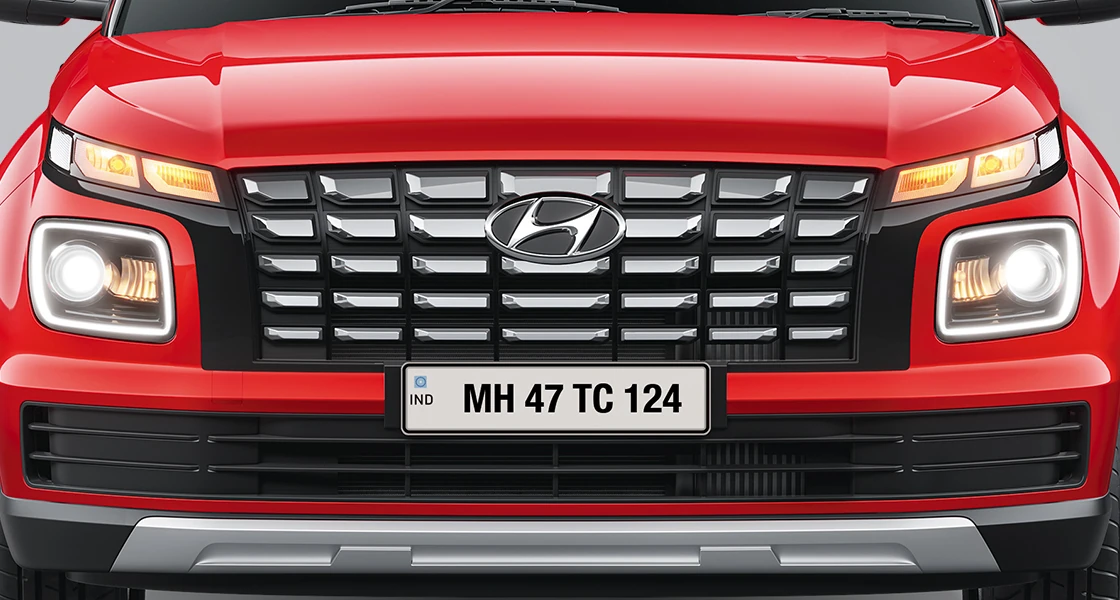 Front Grille and Headlamps