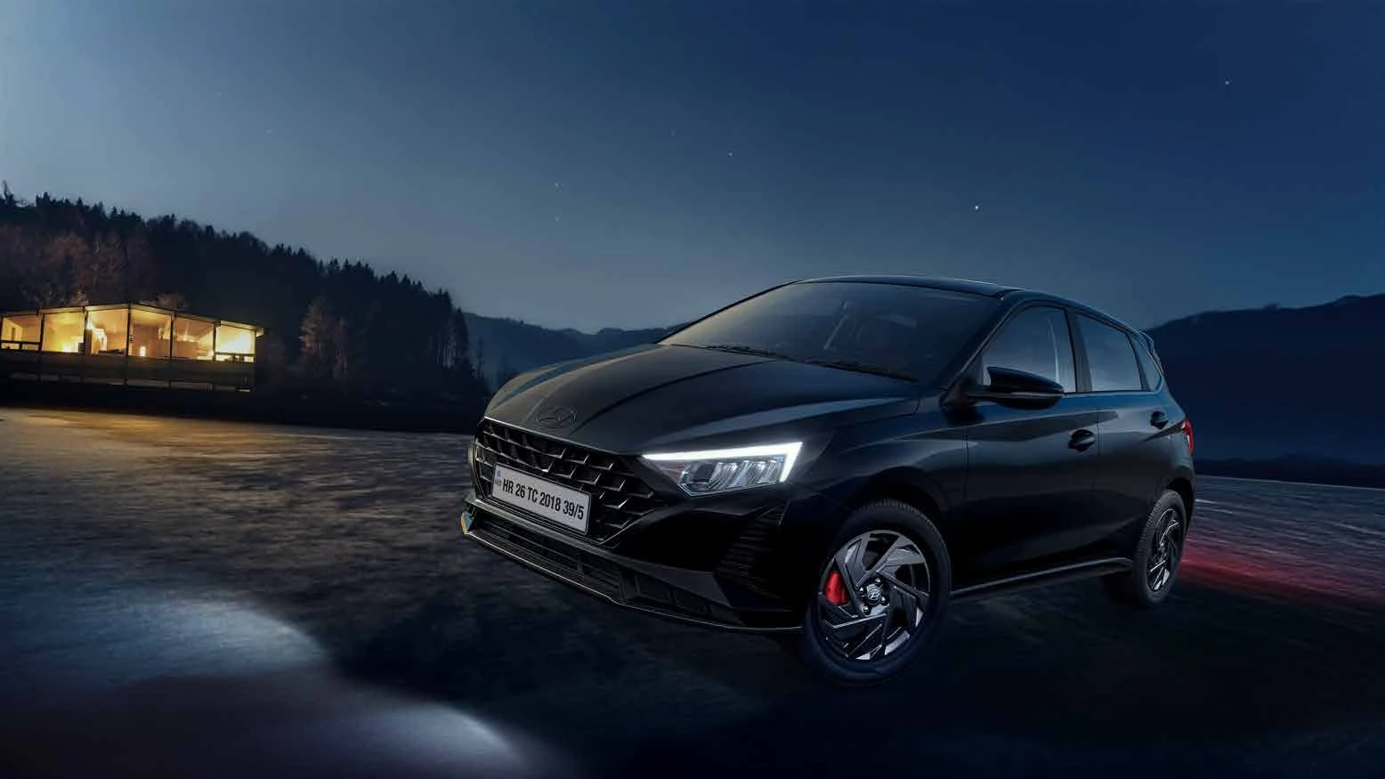 Knight Edition Front Three-Quarter (Night)