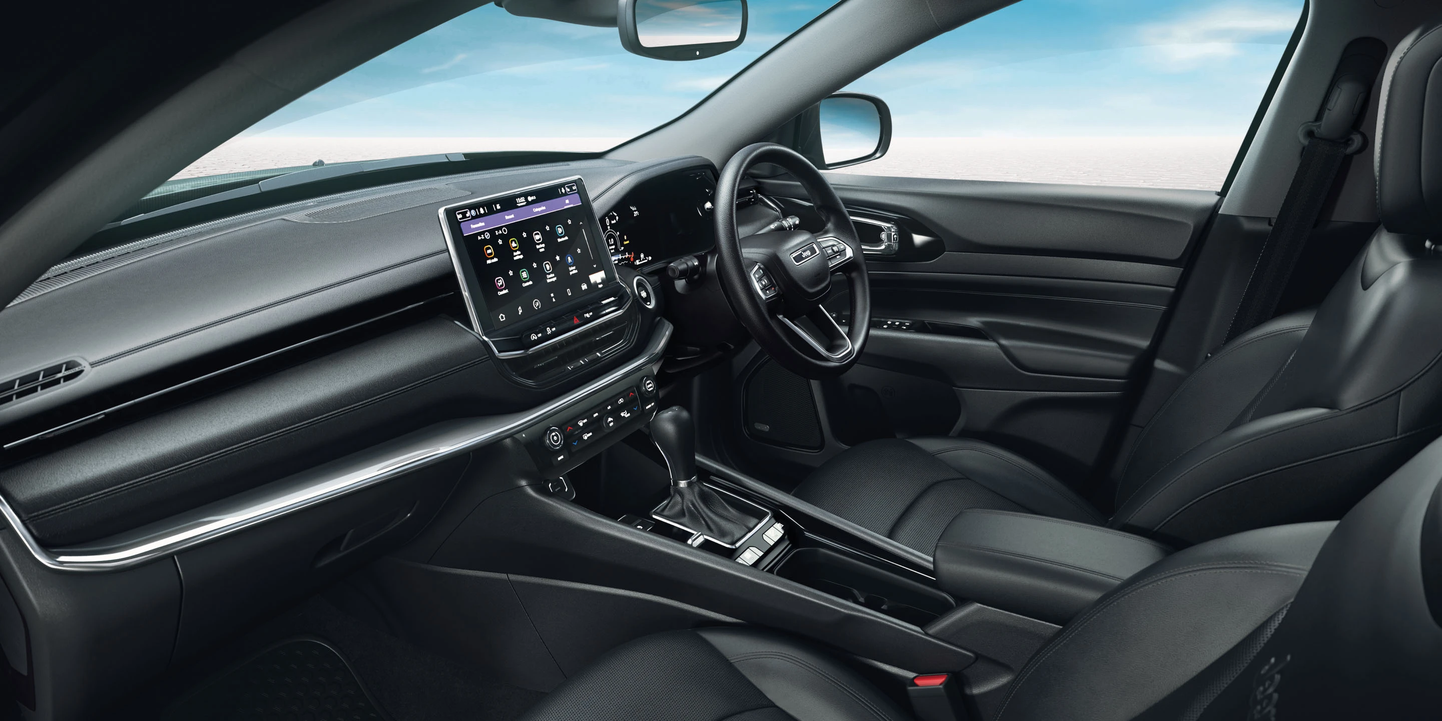 Dashboard from the Passenger Side