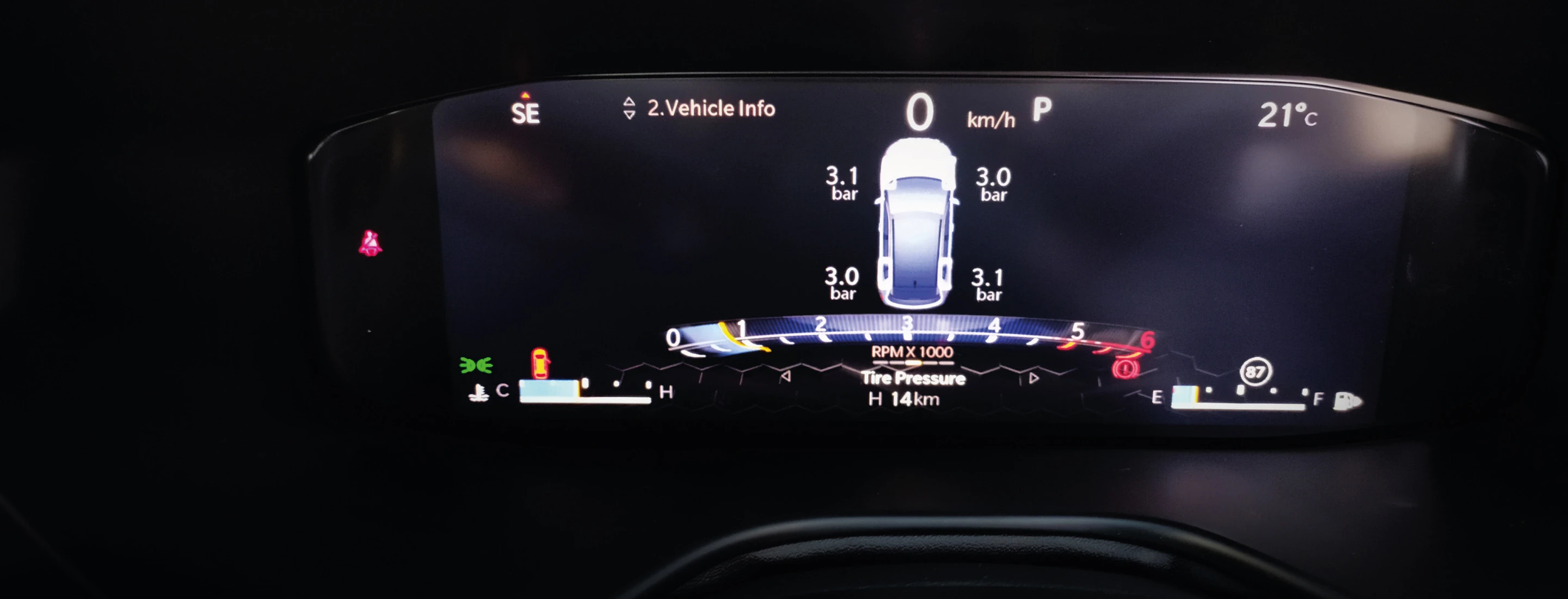 Digital Instrument Cluster