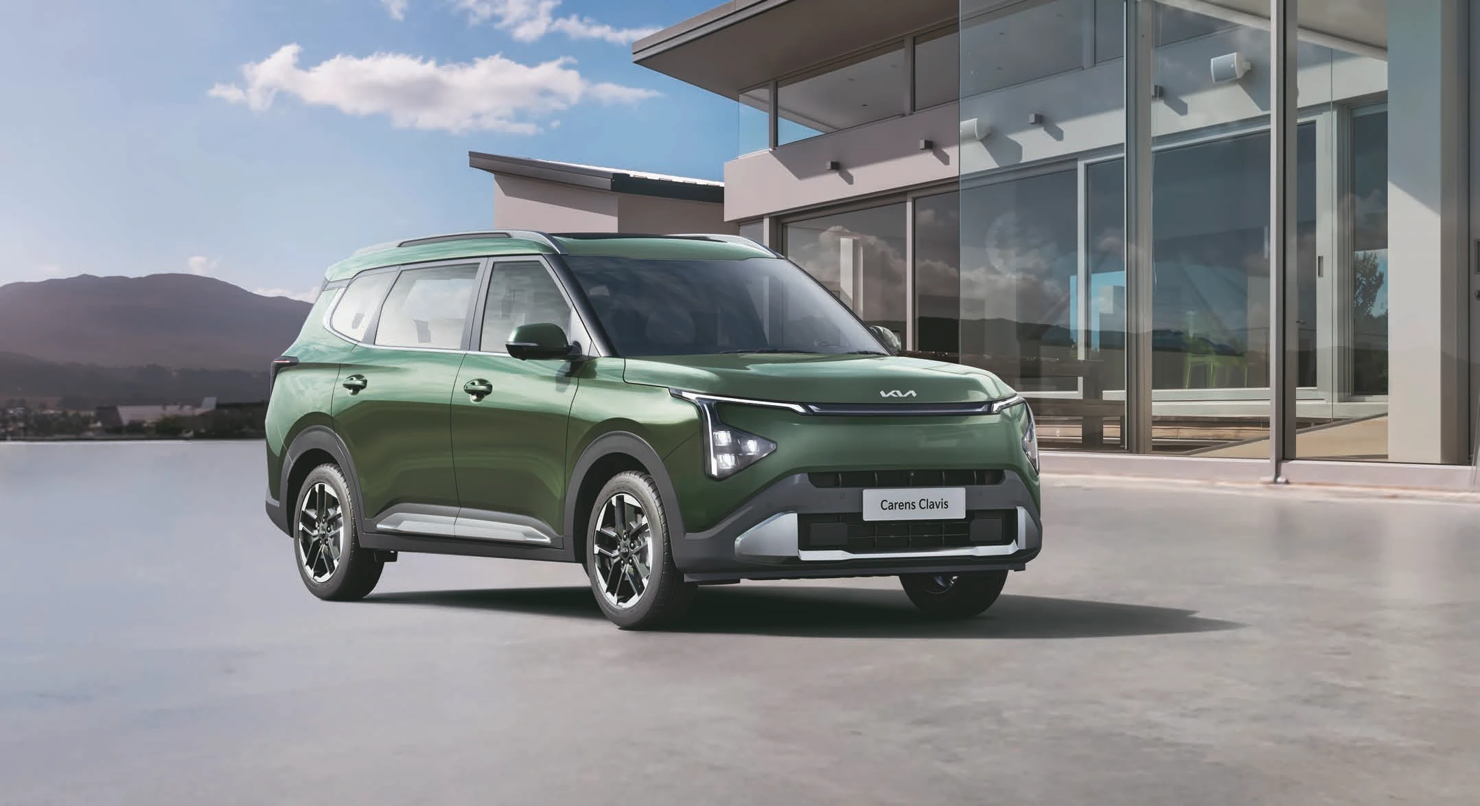 Front Left Three-Quarter (Green)