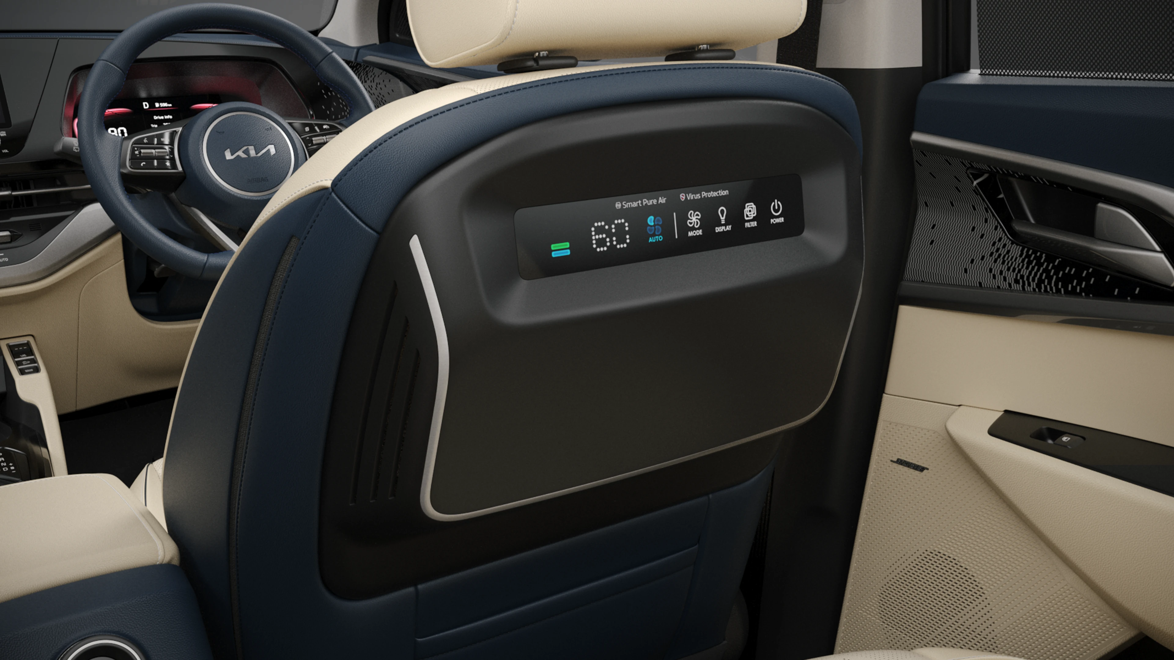 Seat-Back Air Purifier