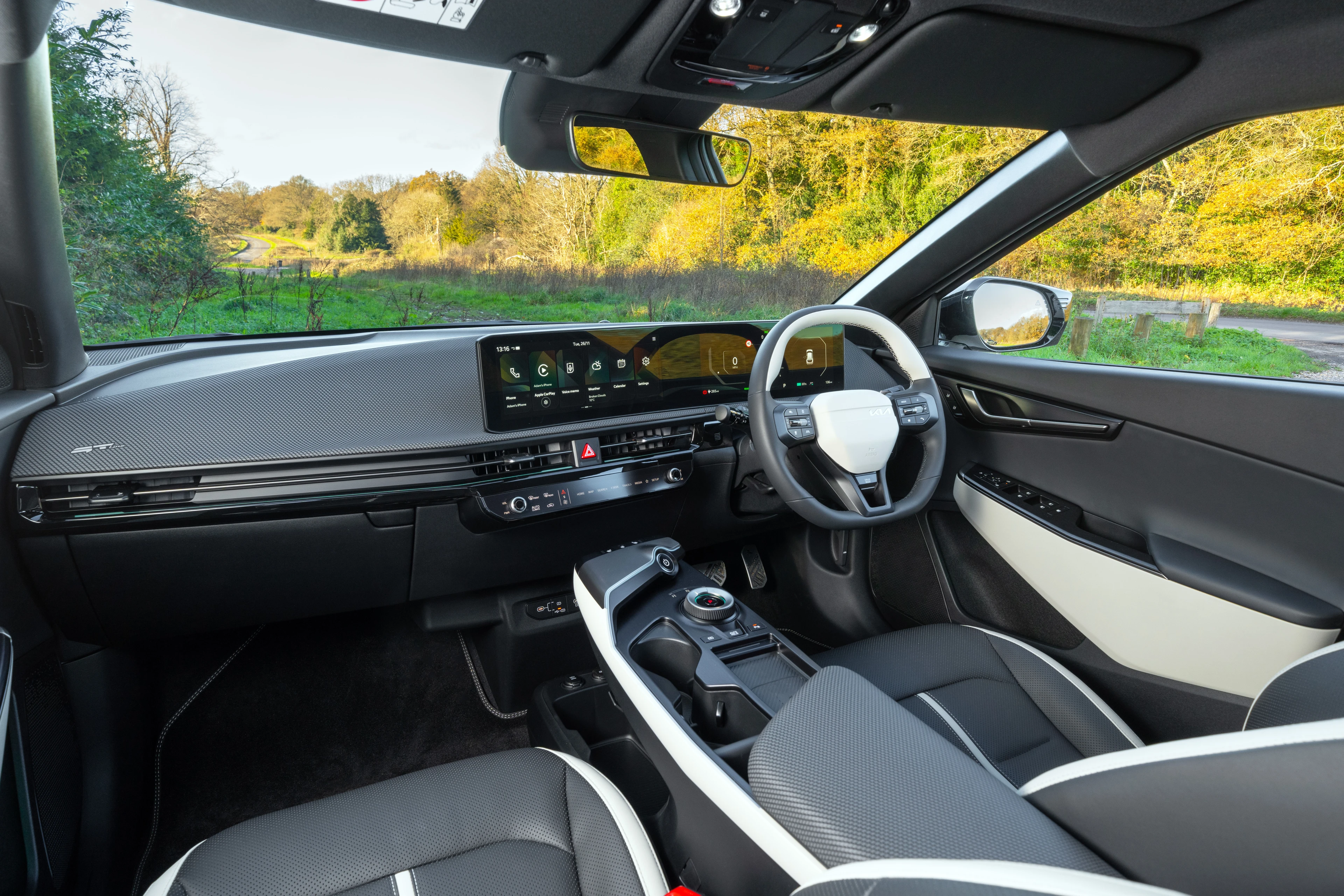 Dashboard from the Passenger Side