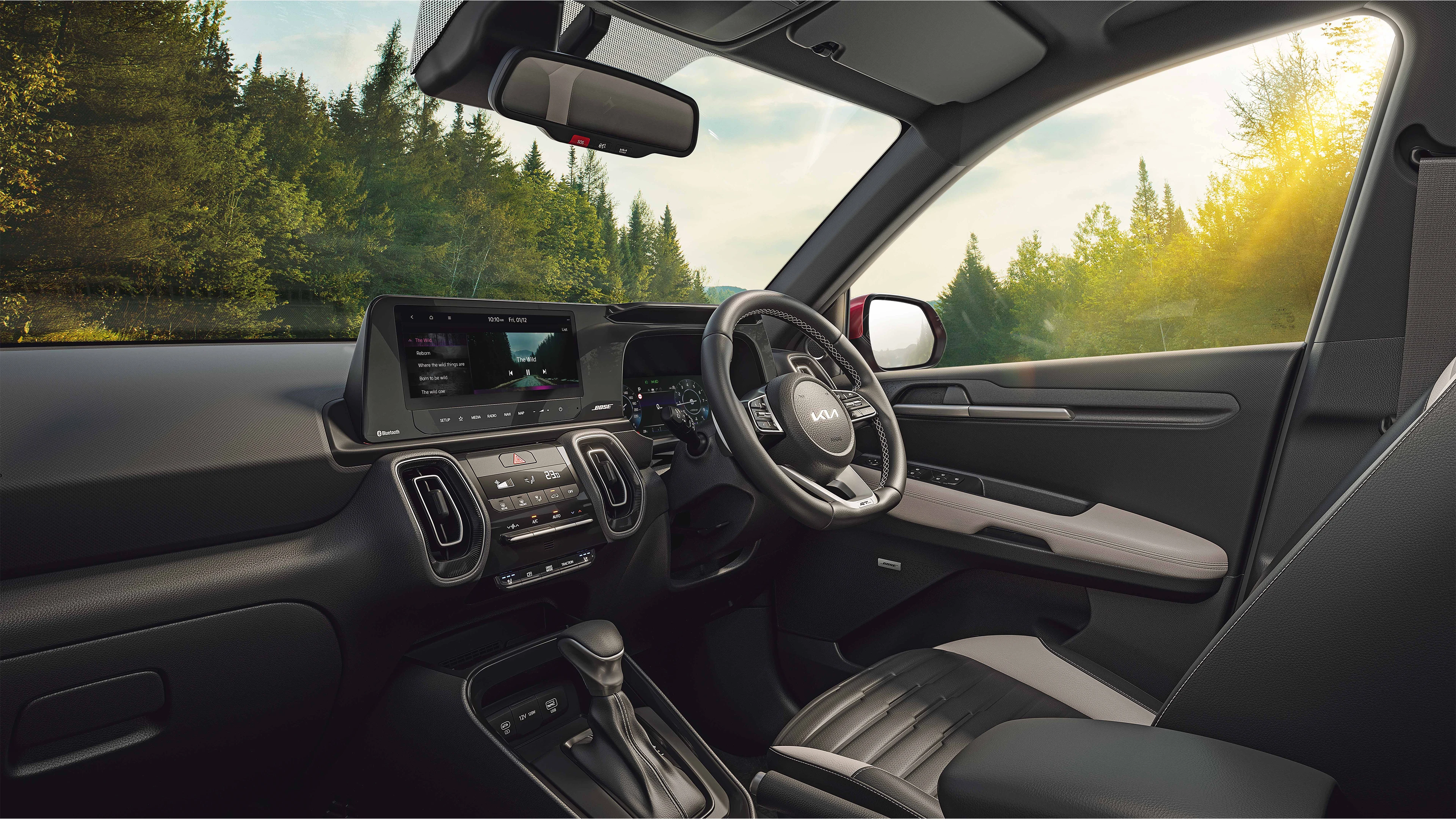 Dashboard from the Passenger Side