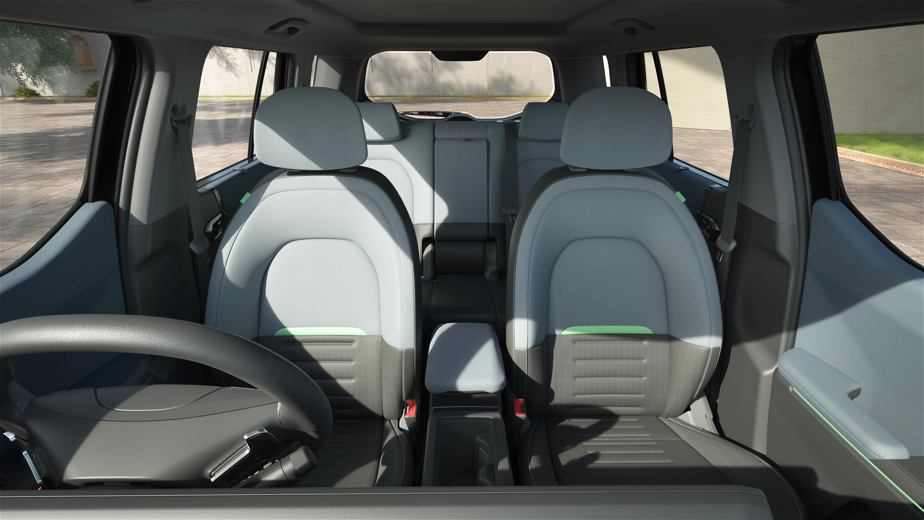 Front and Rear Seats