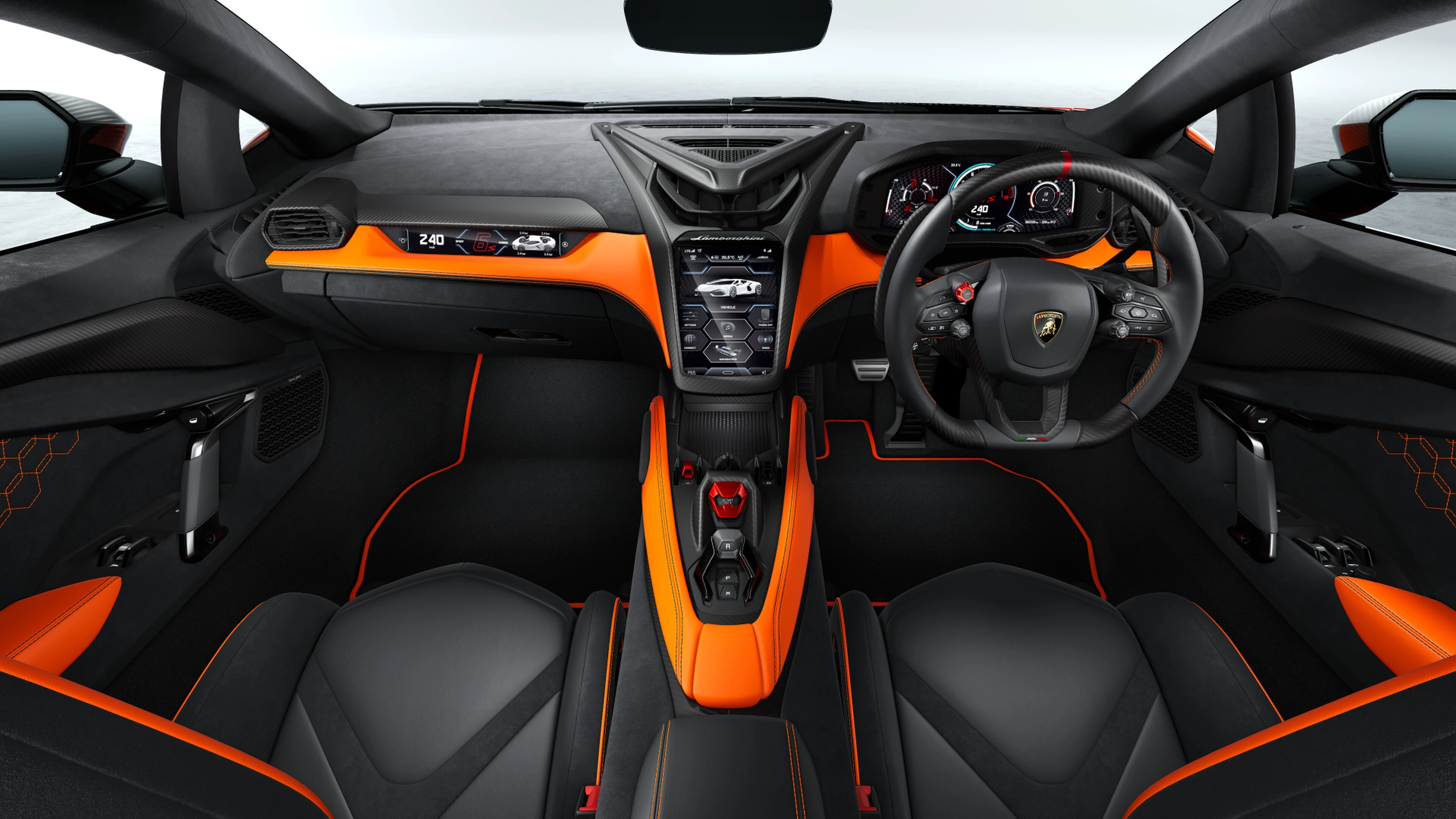 Cockpit and centre console